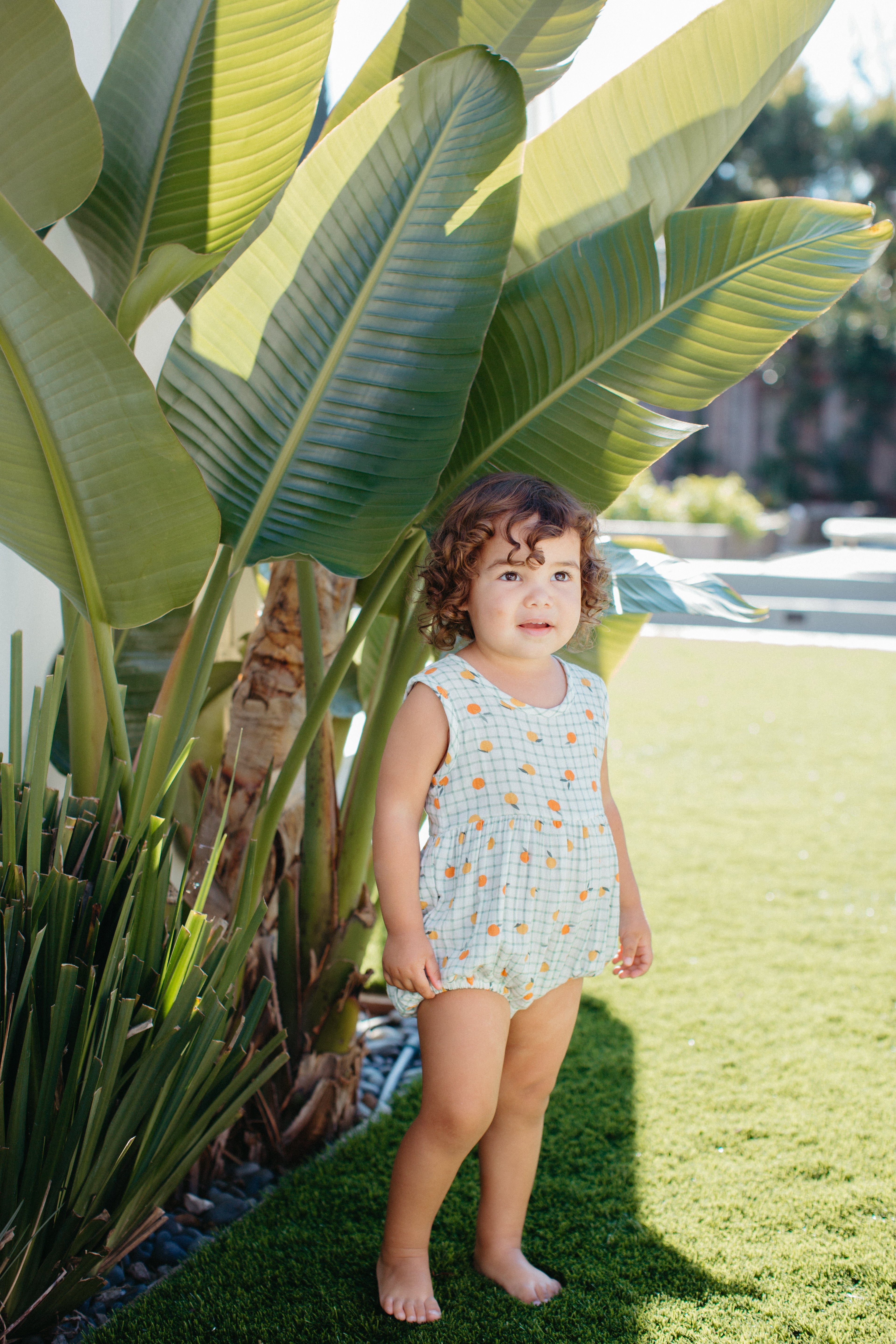 Muslin Bubble Romper – Gingham Grove