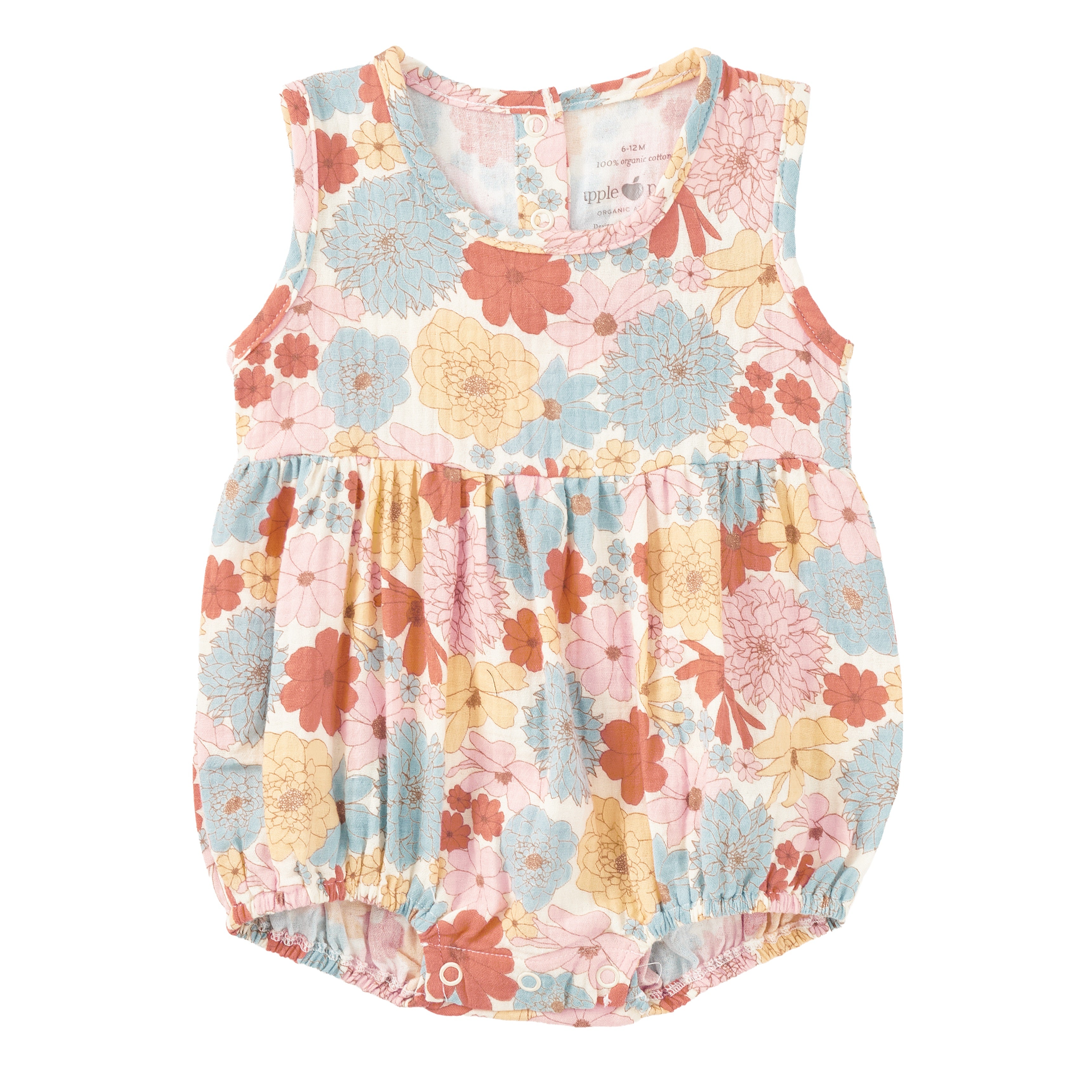 Muslin Bubble Romper – Wildflower Picnic