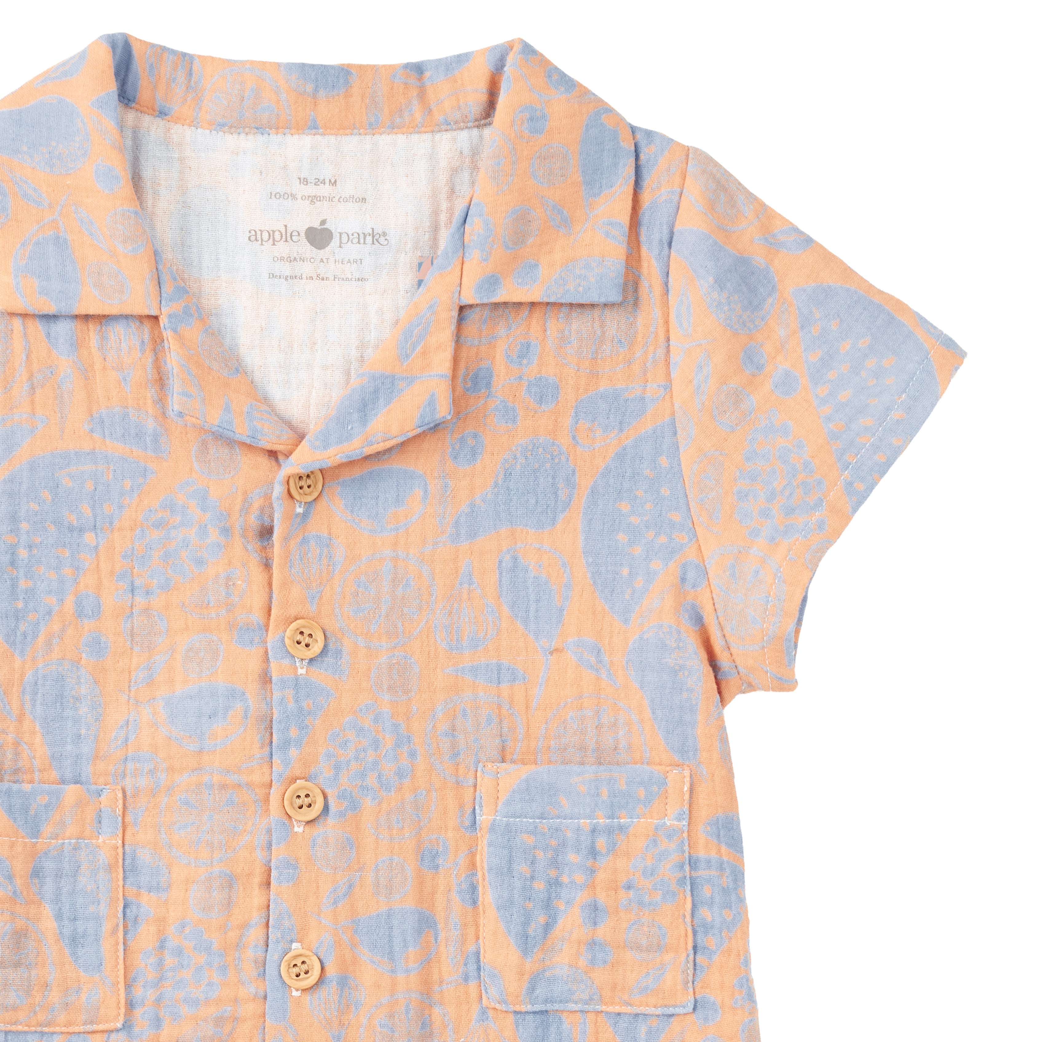 Muslin Cabana Romper - Summer Bounty