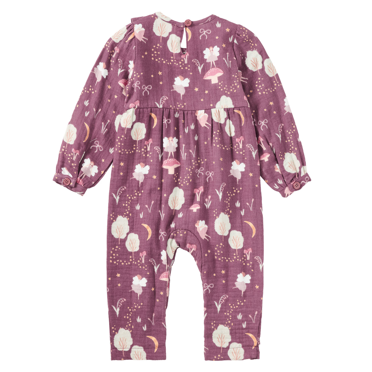 Muslin Heirloom Romper - Forest Fairies
