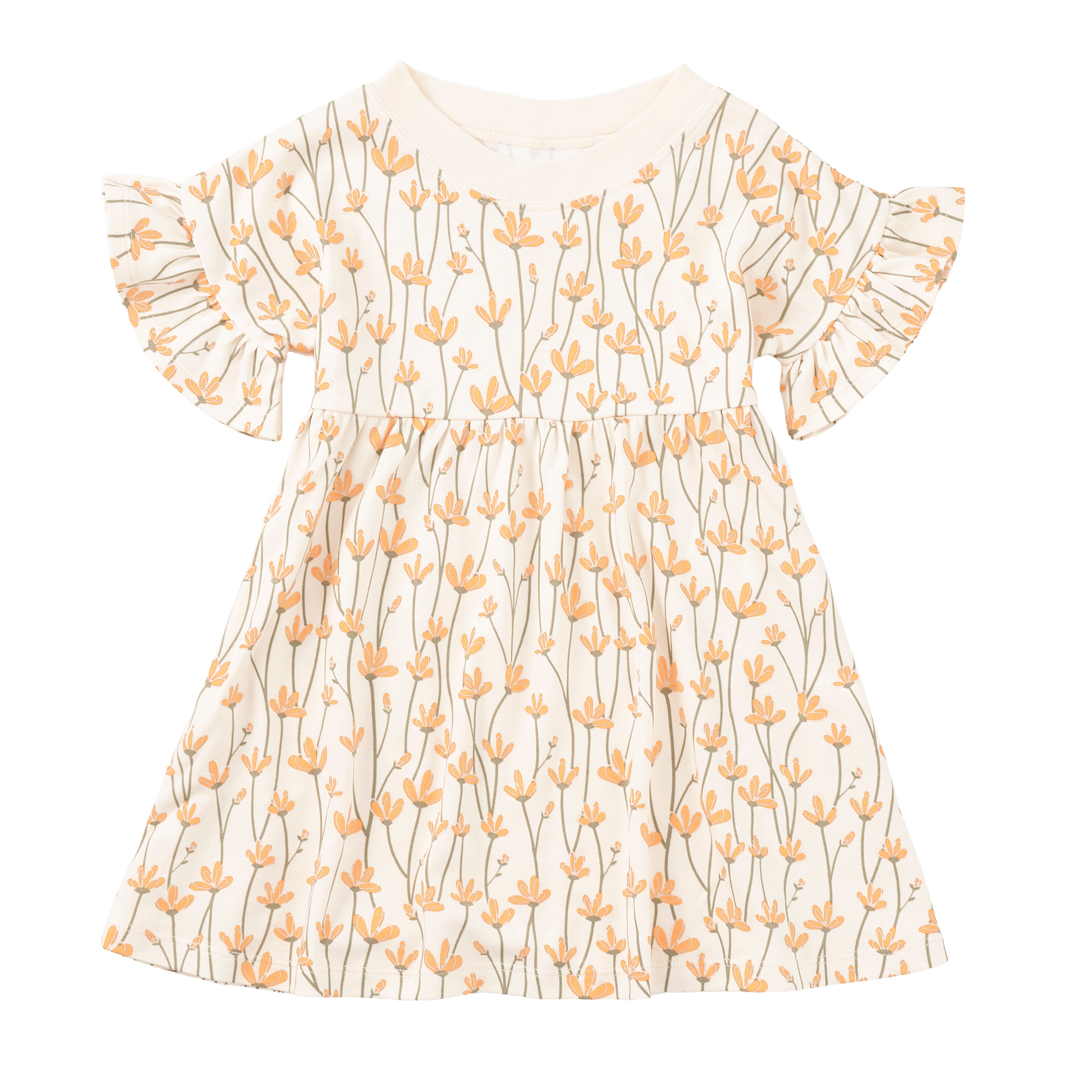 Bamboo Blend Petal Sleeve Dress - Daisy Chain