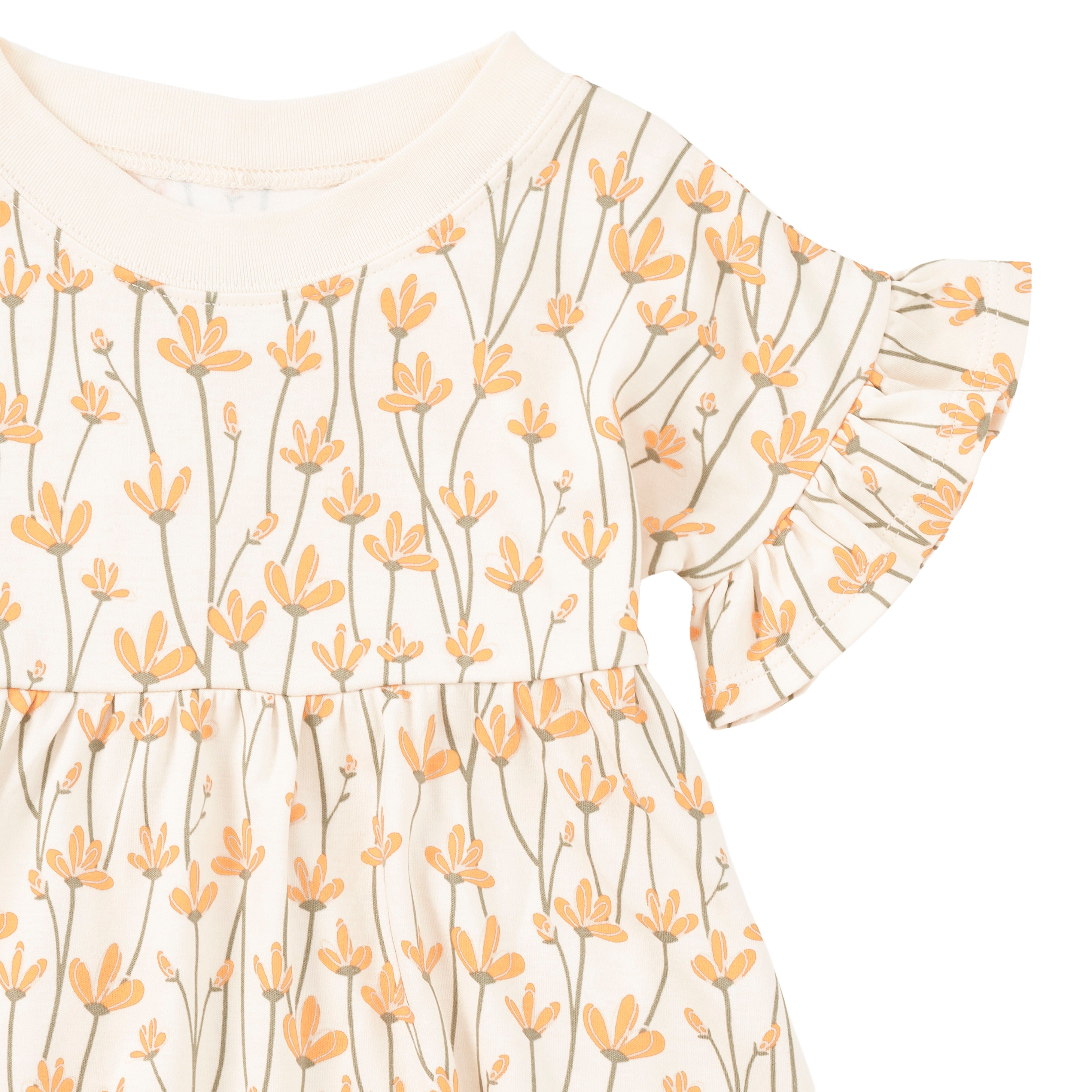 Bamboo Blend Petal Sleeve Dress - Daisy Chain