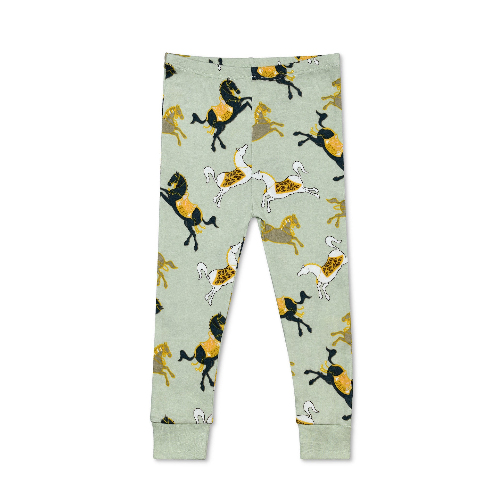 Lala Curio Pajamas - Sage Horses