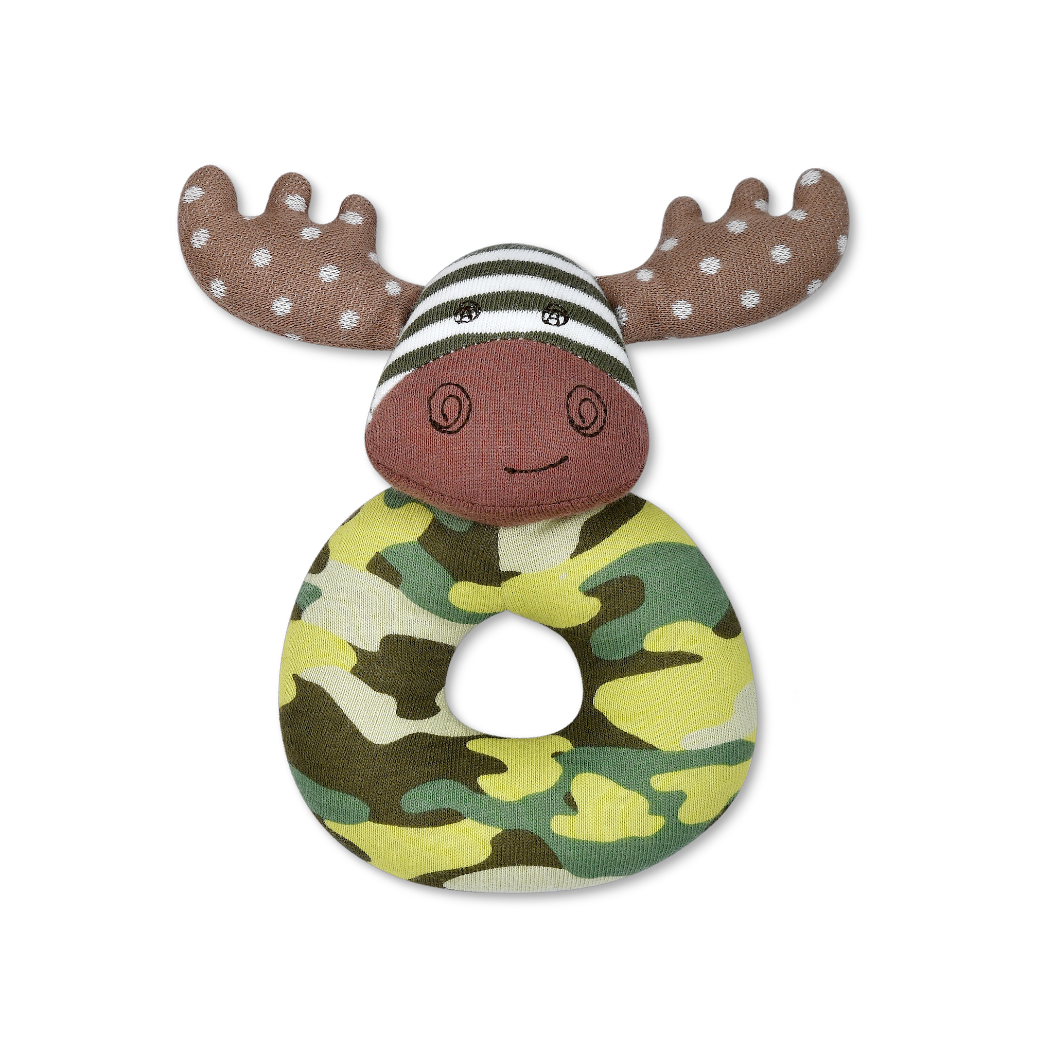 Marshall Moose - Teething Rattle