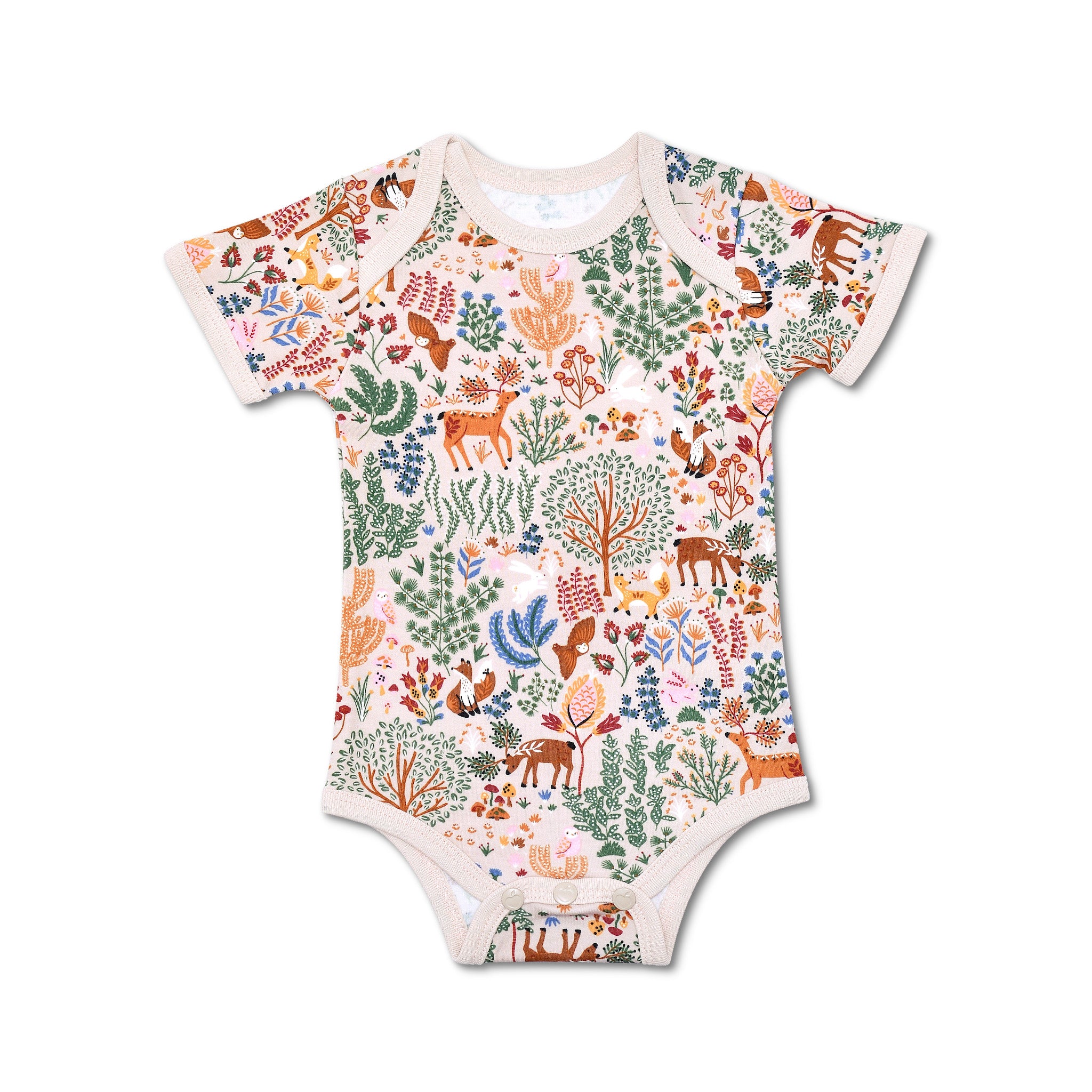 Bamboo Essential Onesie - Boho Woodland