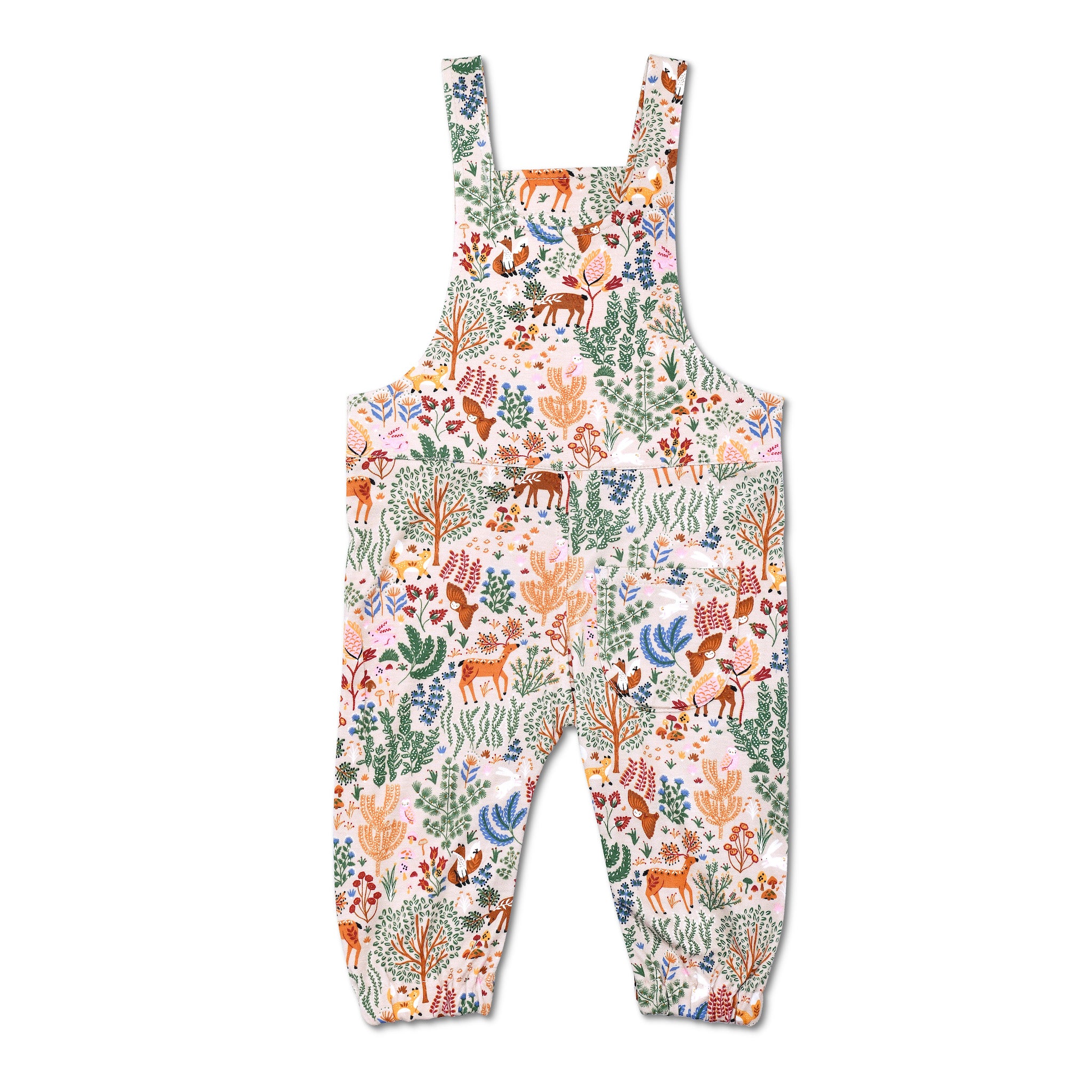 Bamboo Overalls - Boho Woodland