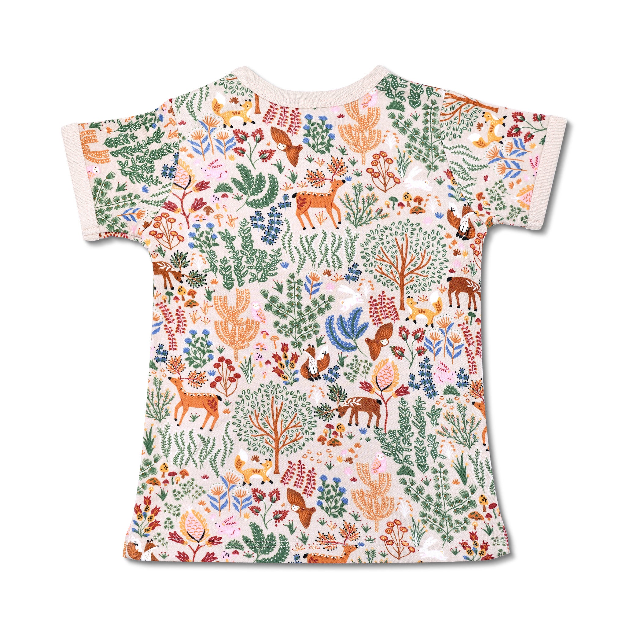 Bamboo Short Sleeve Shirt - Boho Woodland