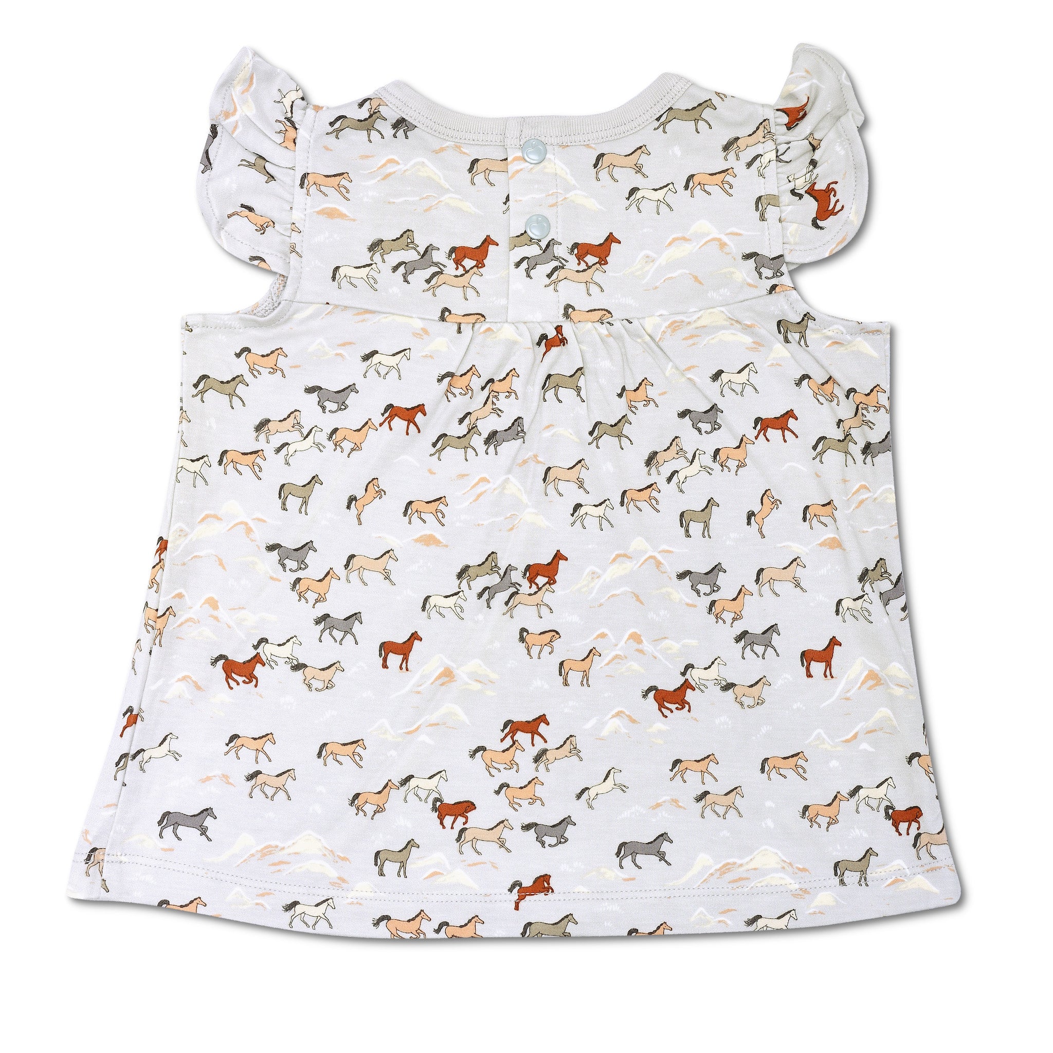 Bamboo Dress - Wild Horses