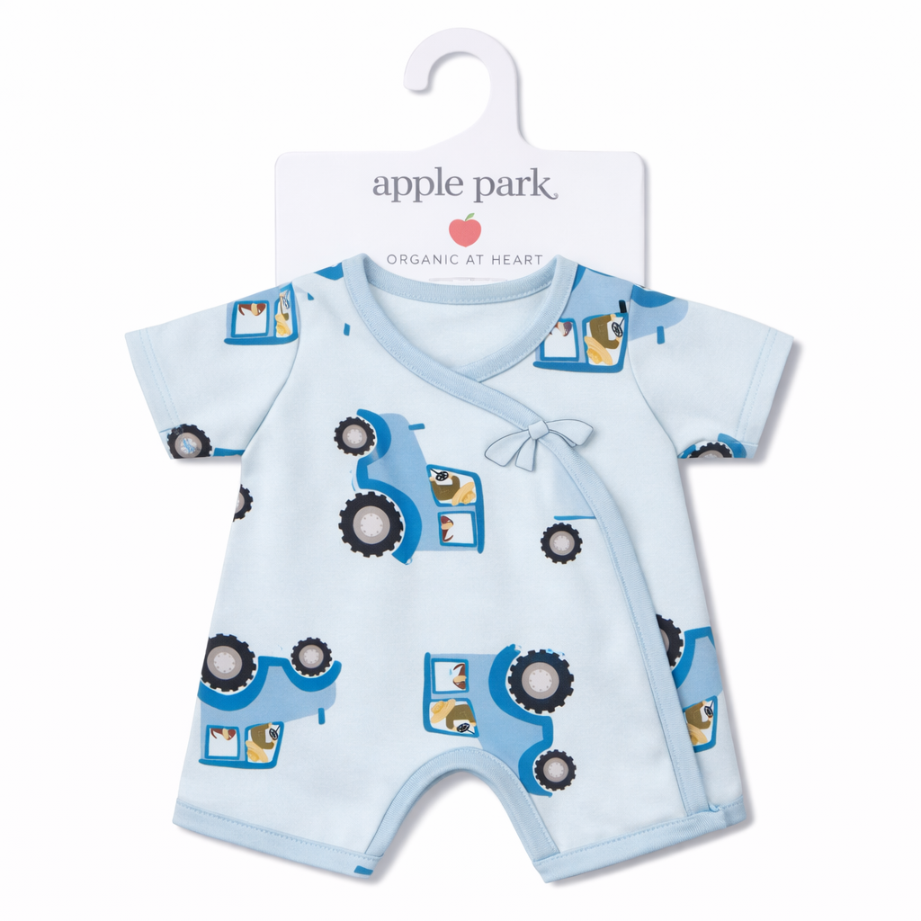 Doll Coverall - Farmyard Friends