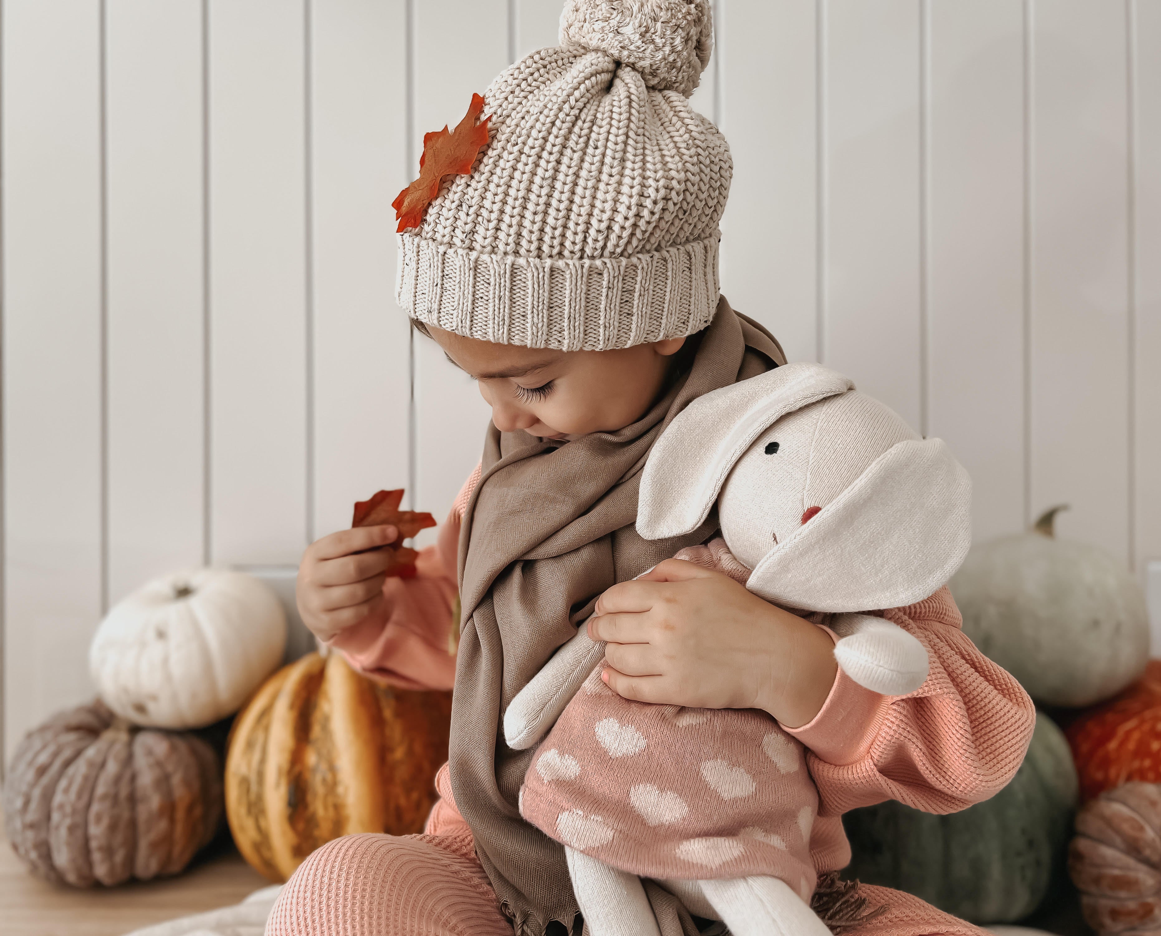 Knit Bunny Plush - Luella