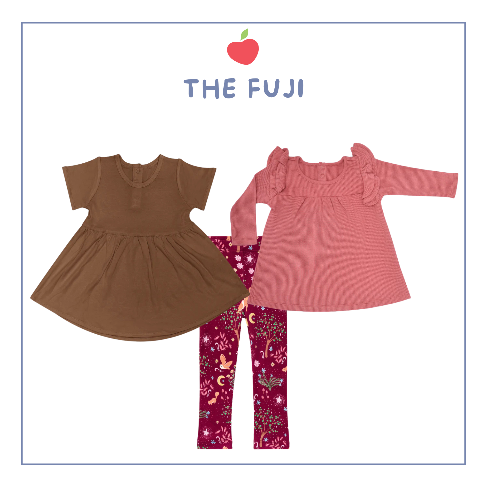 The Fuji 3-Piece Girls Outfit Set