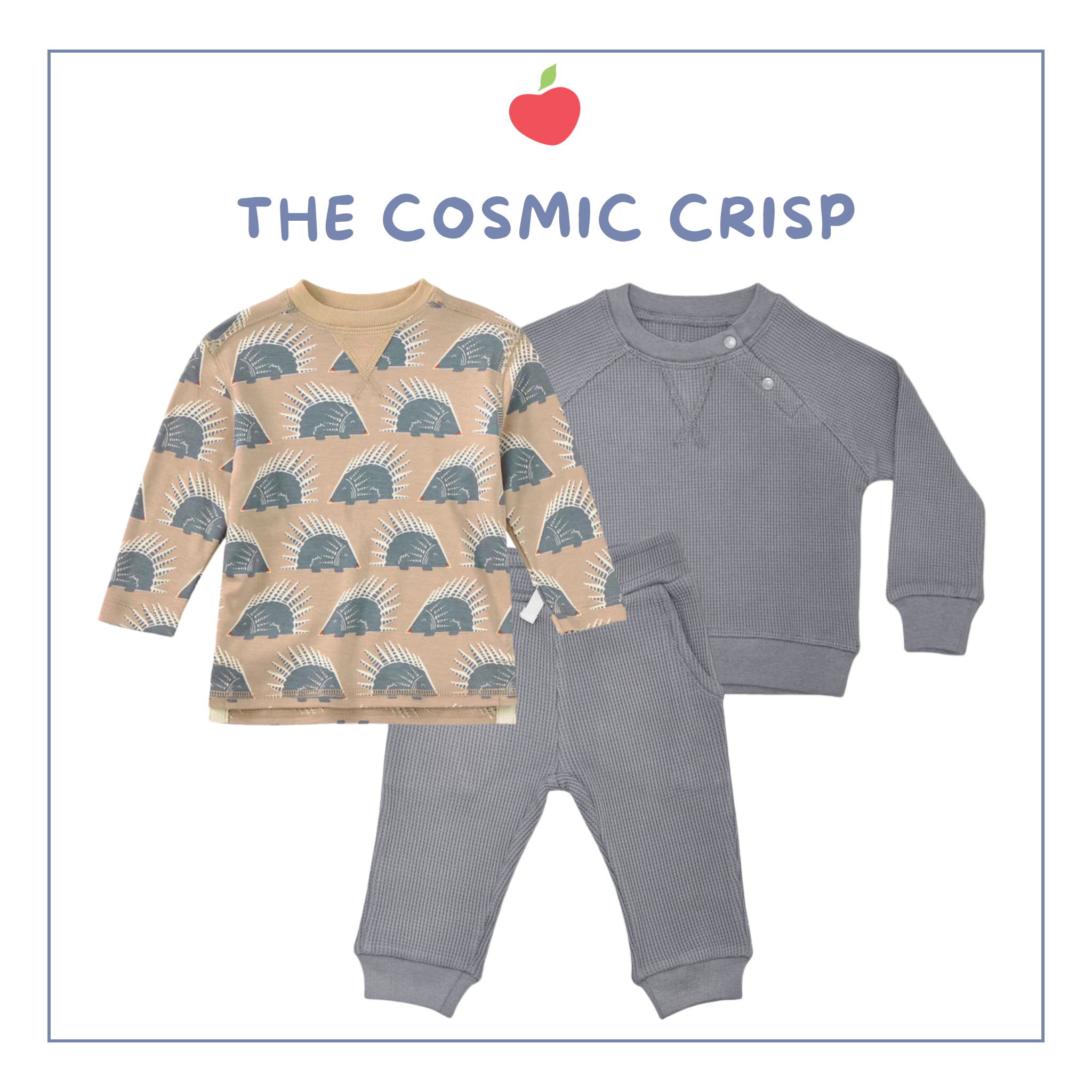 The Cosmic Crisp 3-Piece Outfit Set