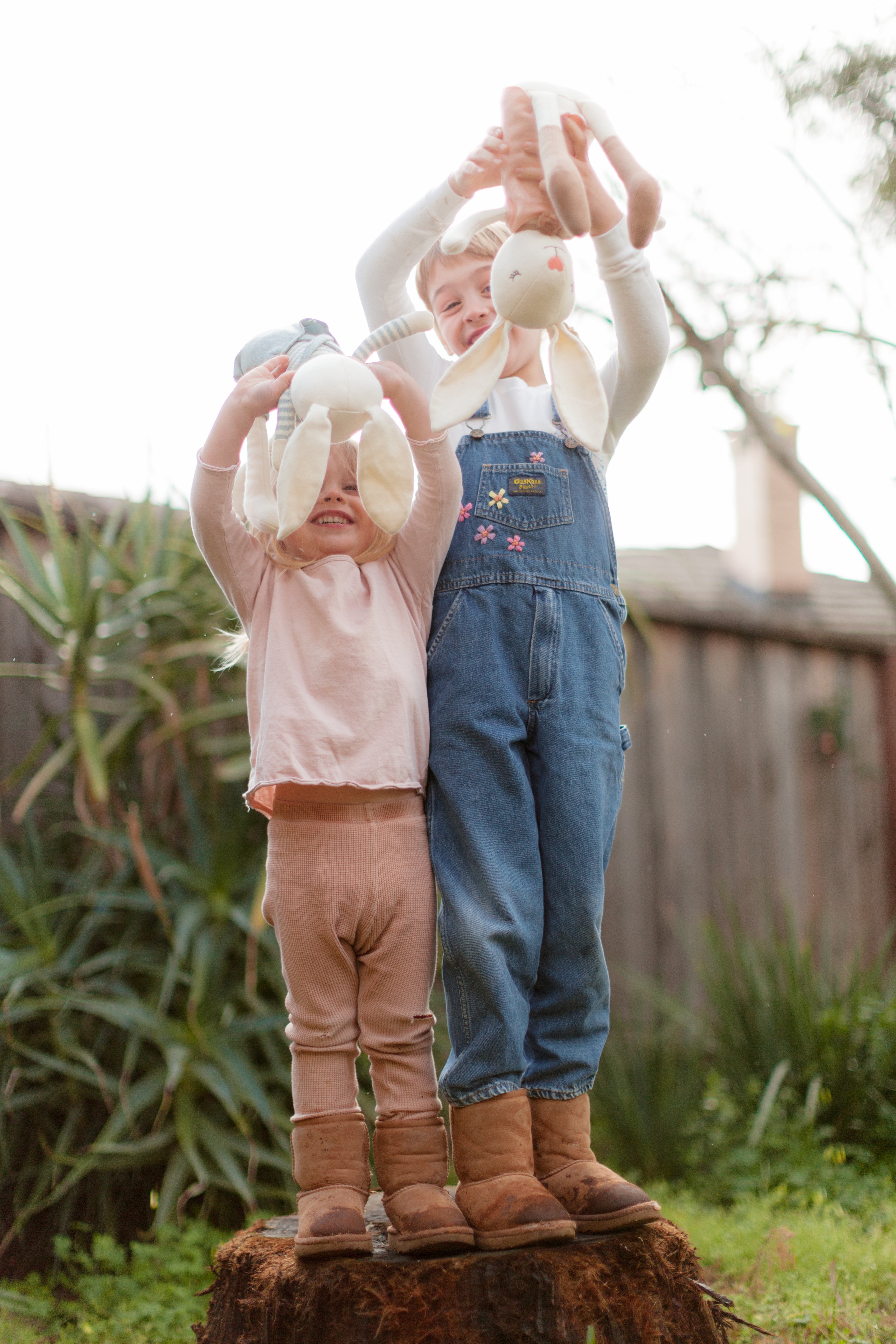 Knit Bunny Plush - Finn