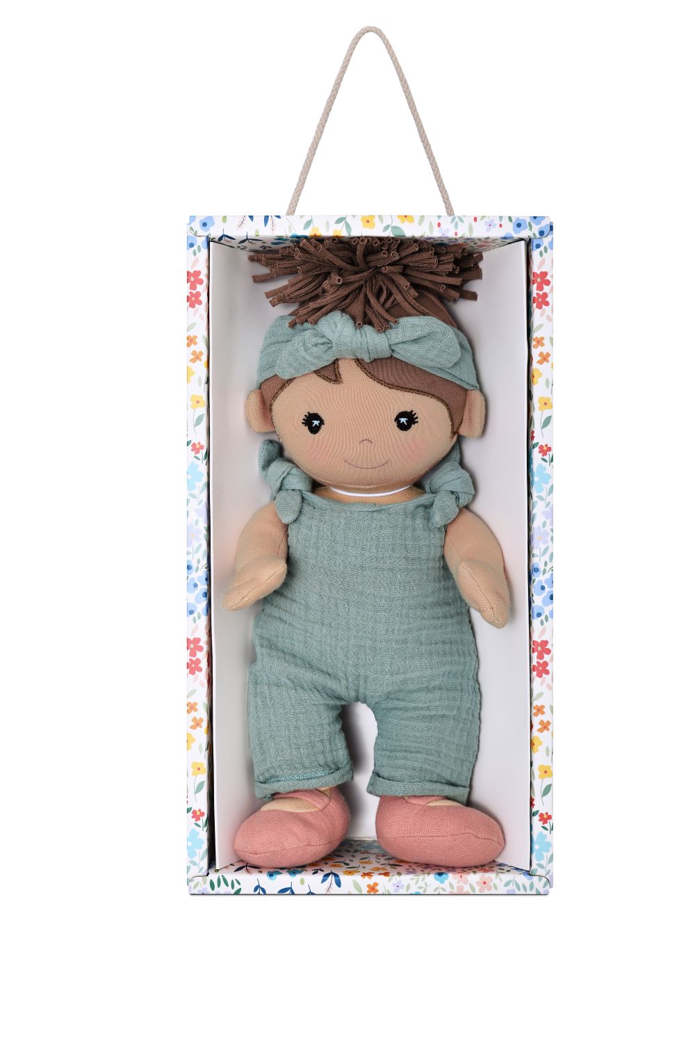 Apple Park Kids - Paloma in Teal Muslin