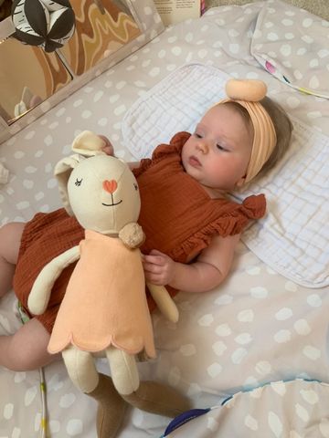 Knit Bunny Plush - Charlotte