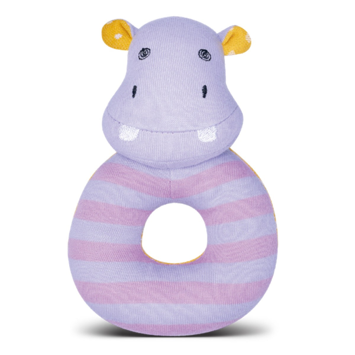 Coco Hippo - Teething Rattle