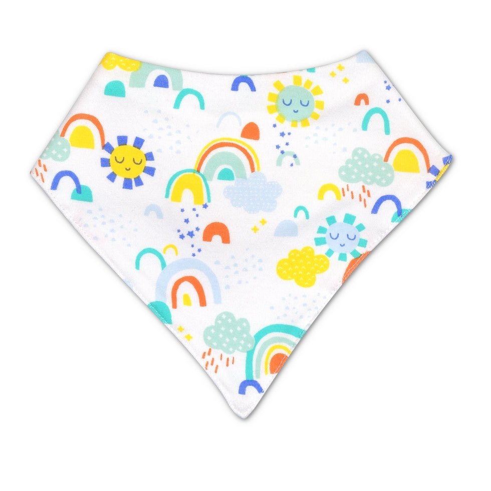 Organic Cotton Bandana Bib – Sunshine