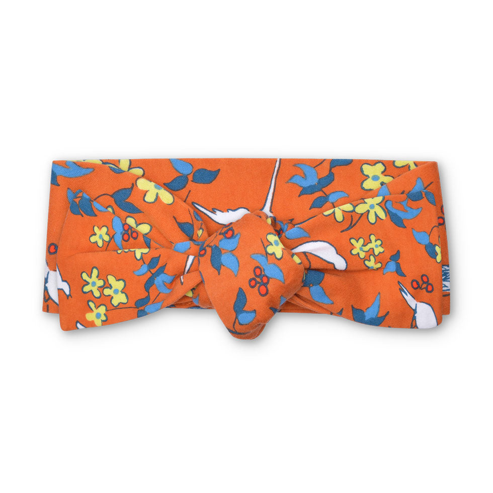 Lala Curio Headband - Enchanted Leaves Orange