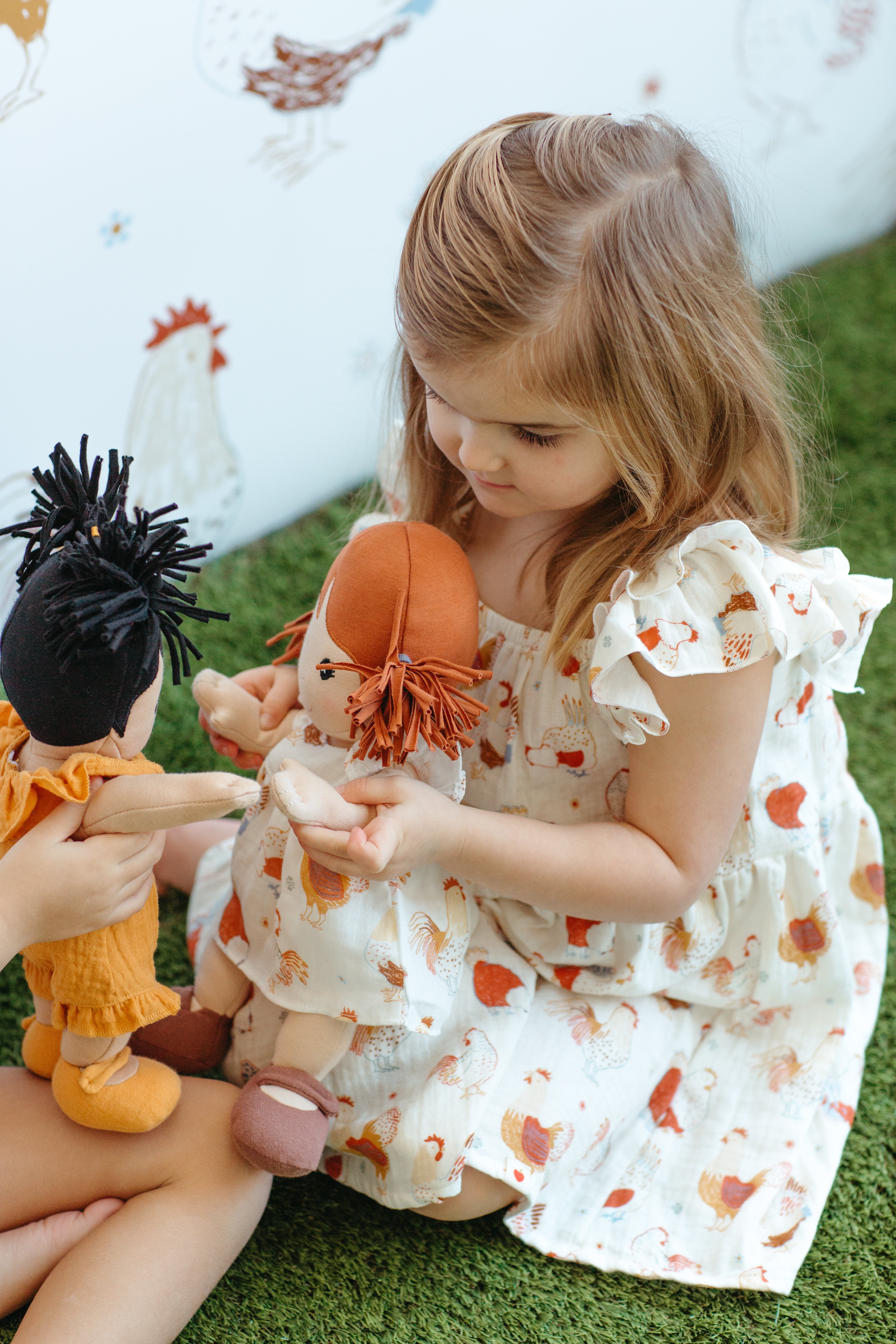 Doll Dress - Feathered Friends
