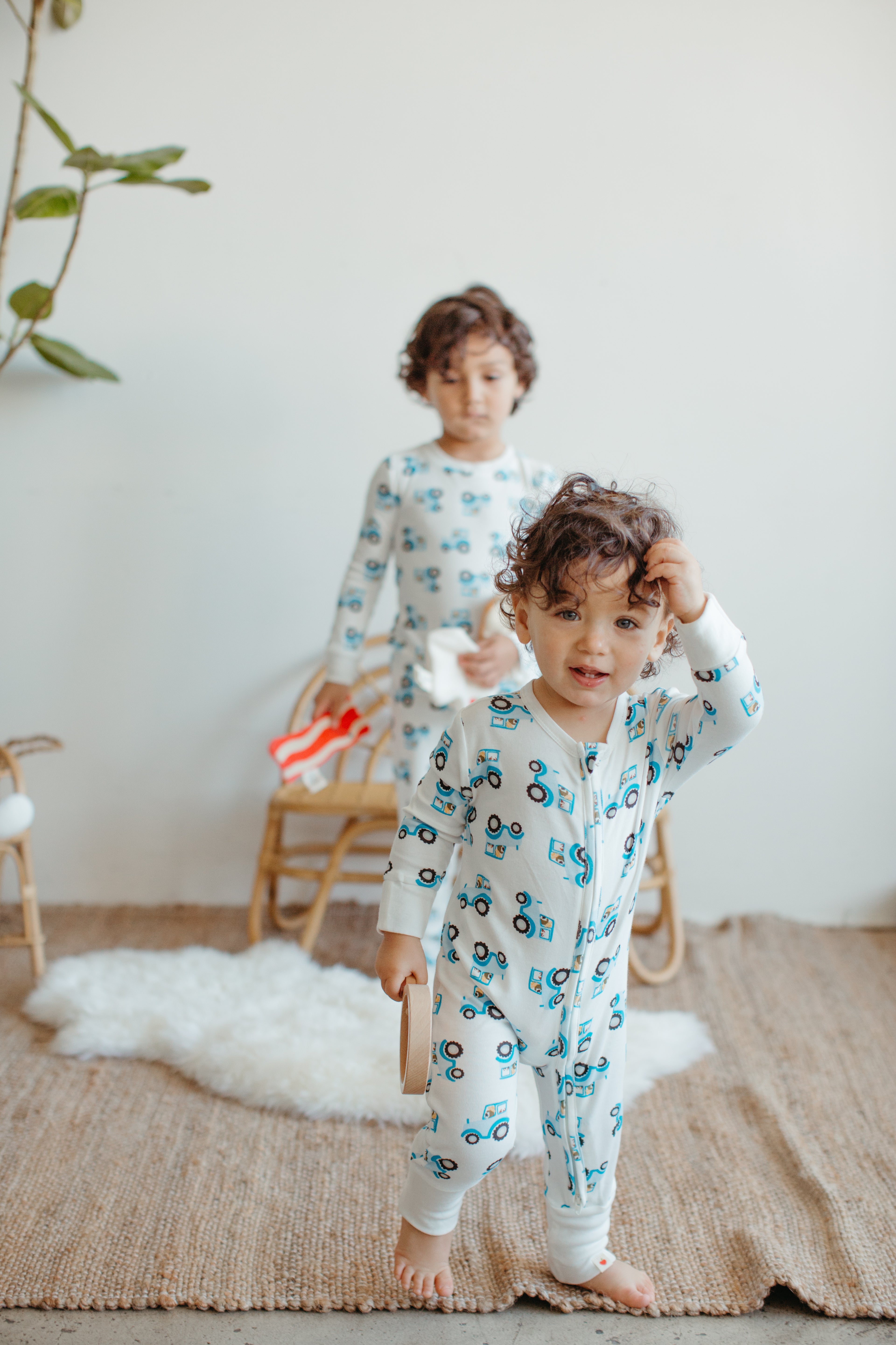 Bamboo Blend Convertible Coverall - Farmyard Cruisers