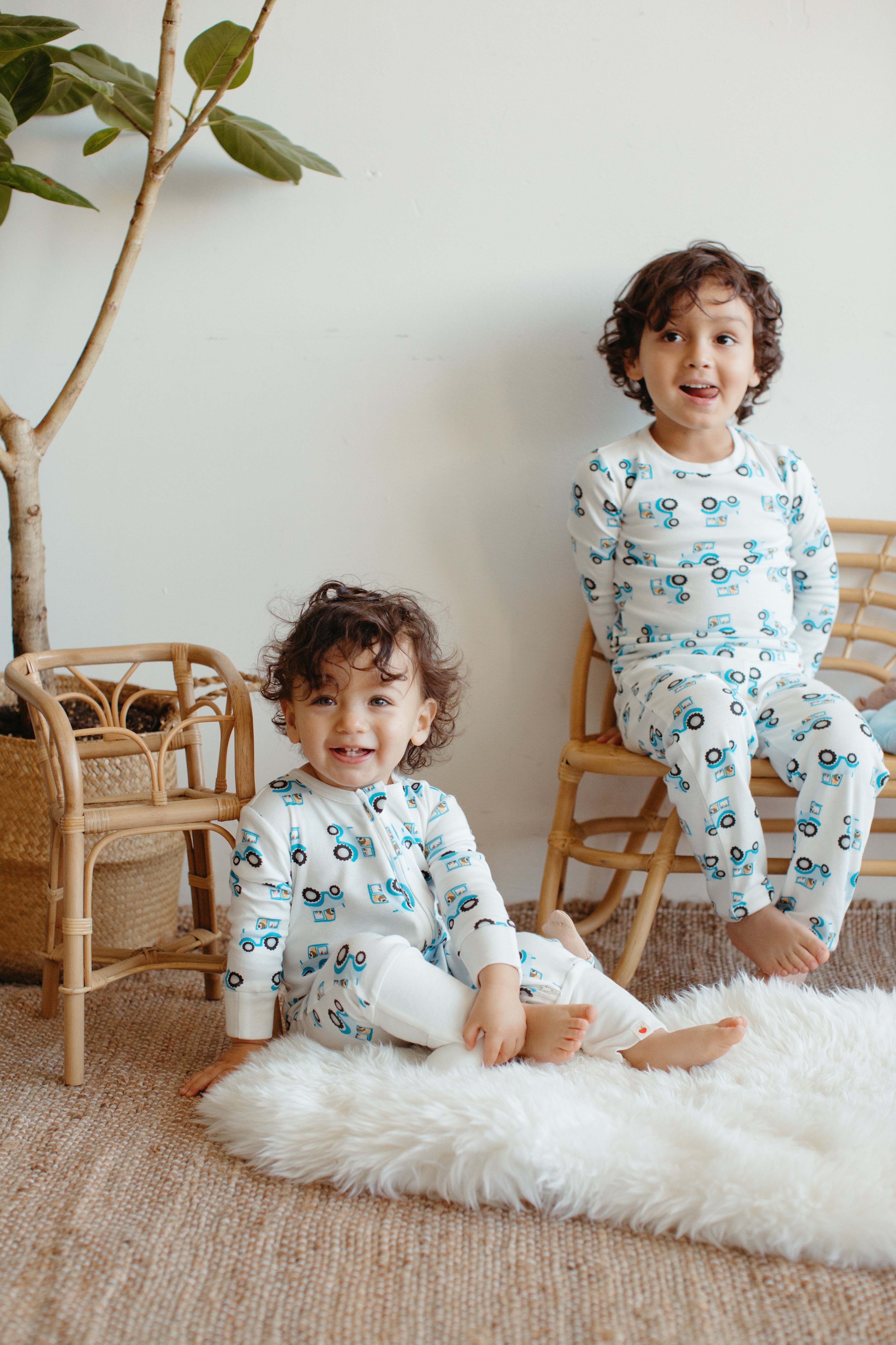 Bamboo Blend Convertible Coverall - Farmyard Cruisers