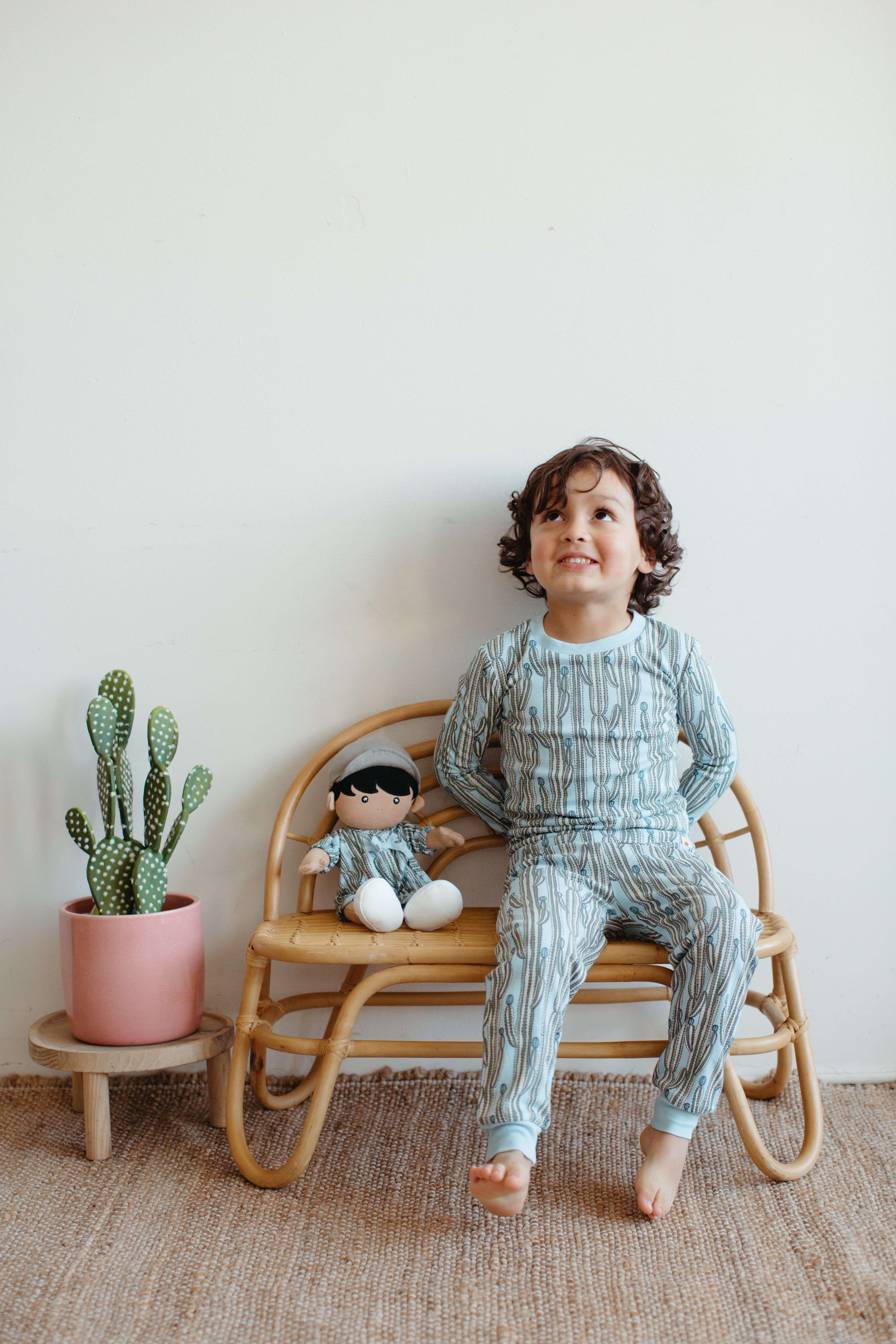 Bamboo Blend Pajamas - Blooming Saguaro