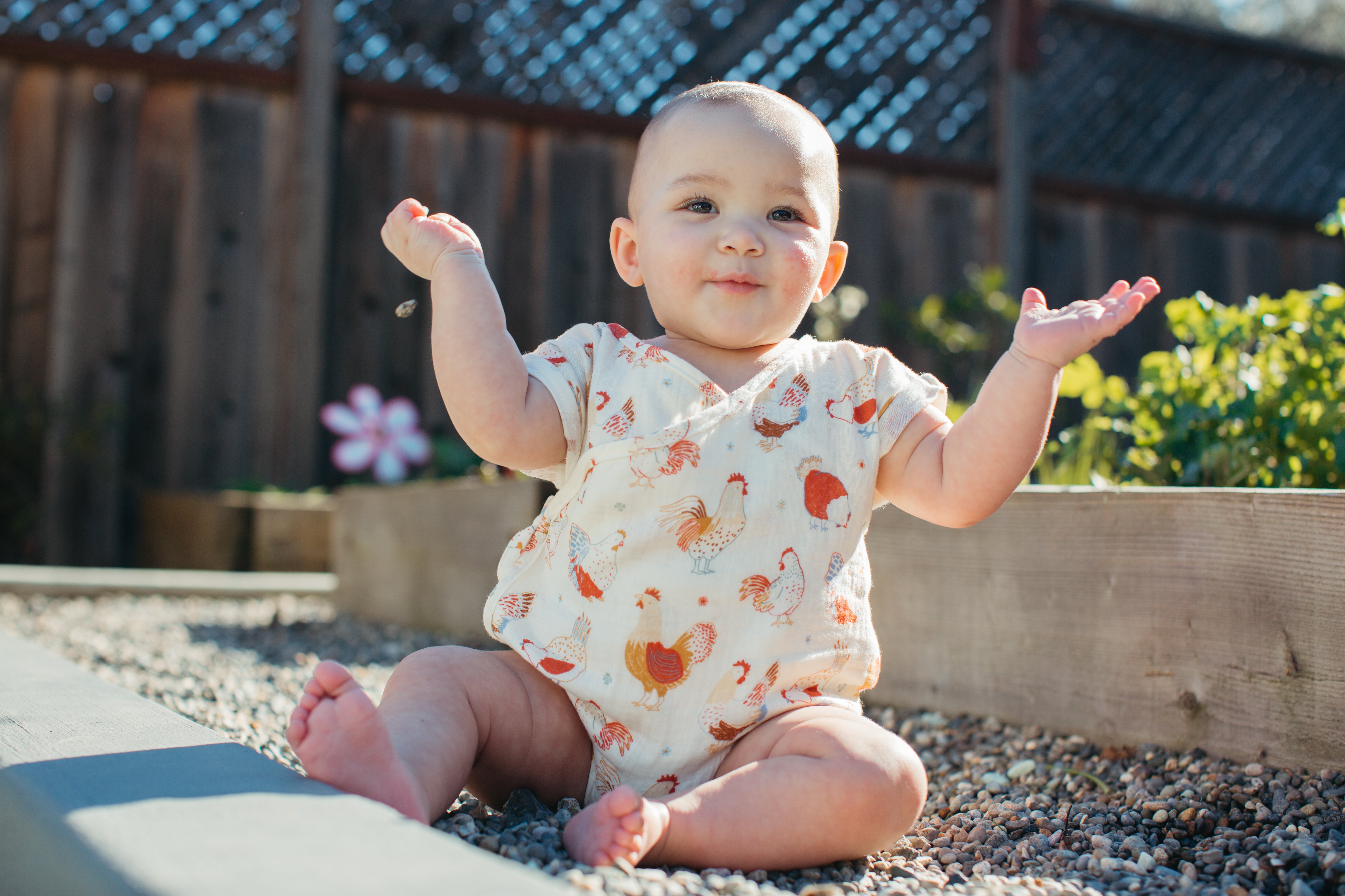 Muslin Wrap-Front Bubble - Feathered Friends
