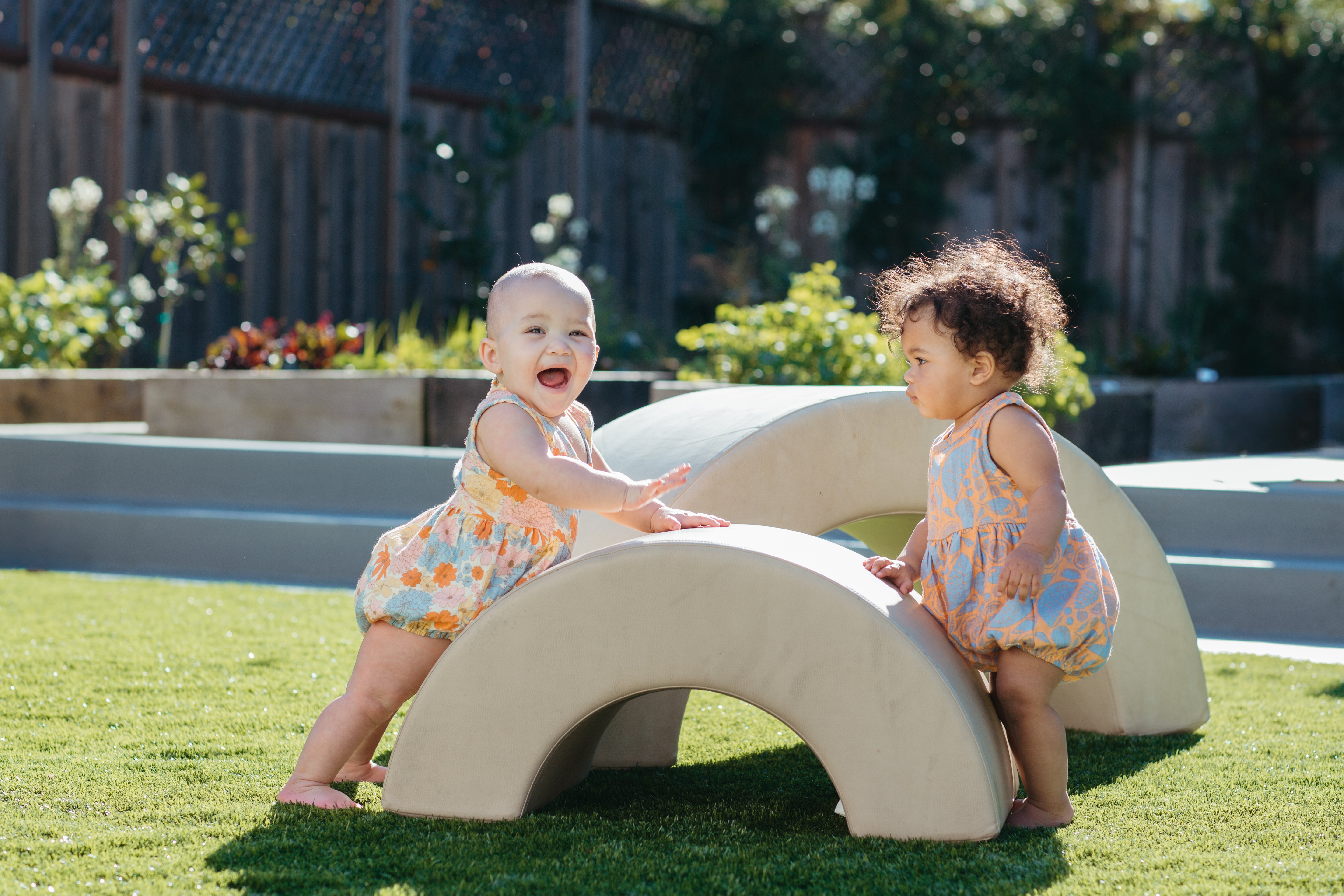 Muslin Bubble Romper – Summer Bounty