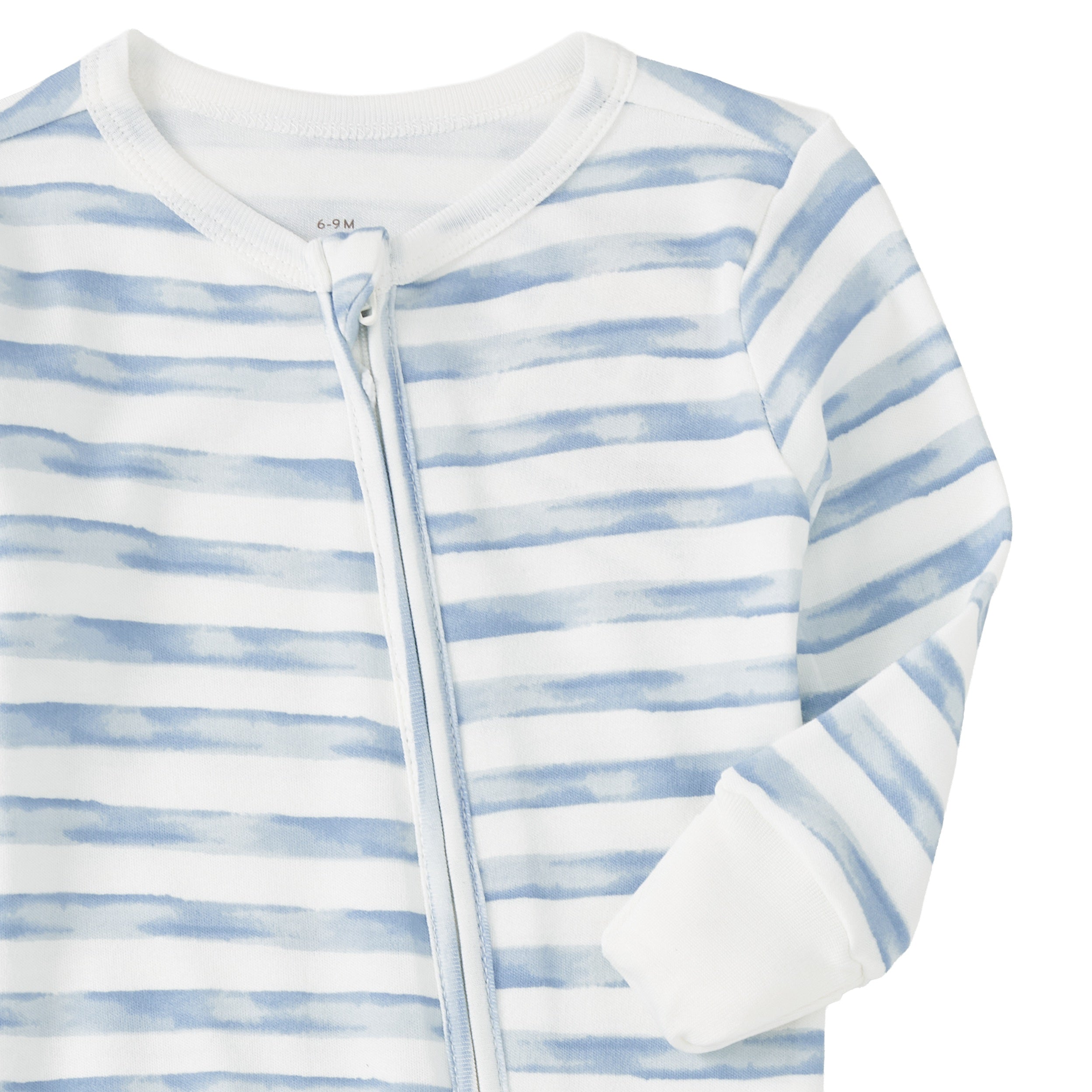 Bamboo Blend Convertible Coverall - Breezy Bay Stripe