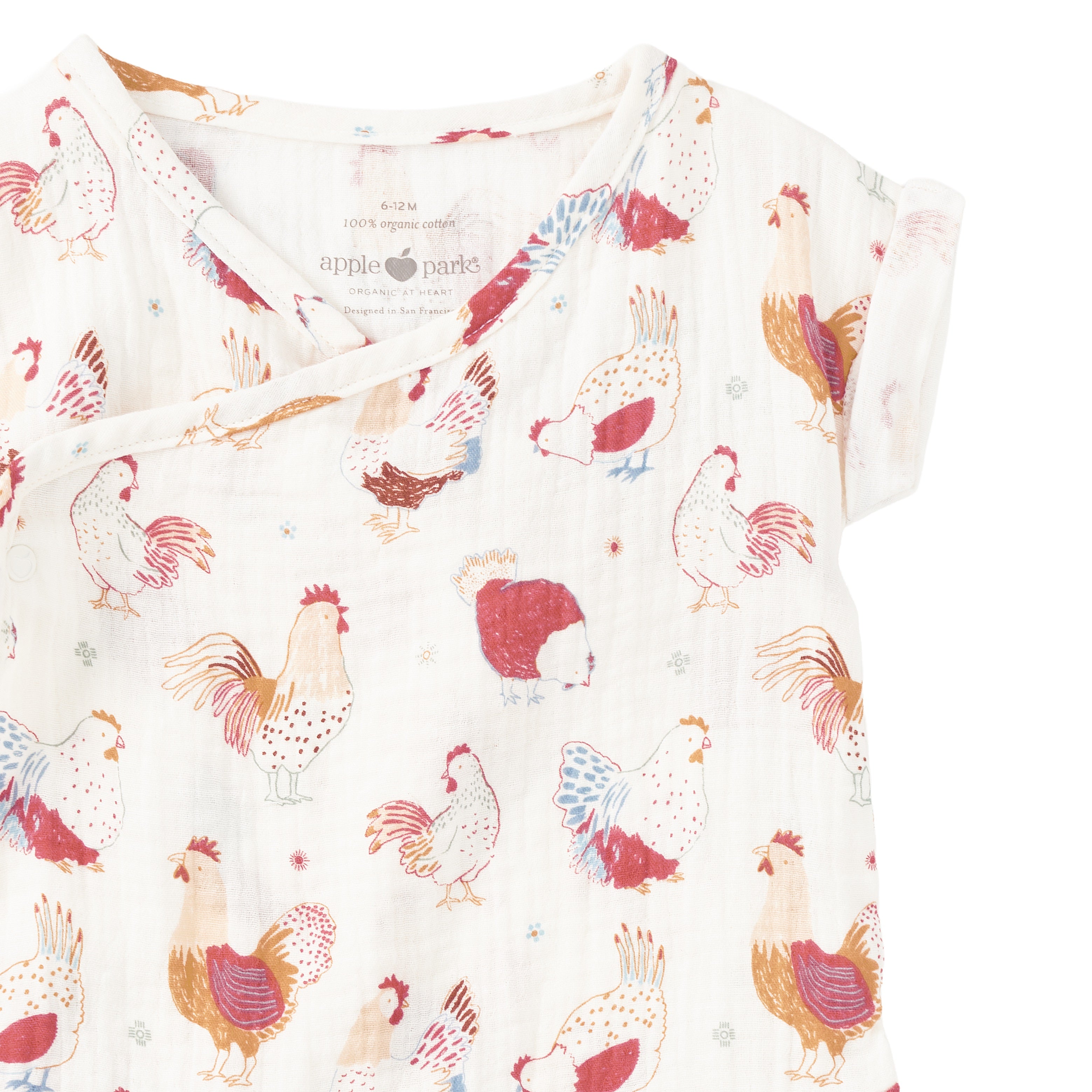 Muslin Wrap-Front Bubble - Feathered Friends