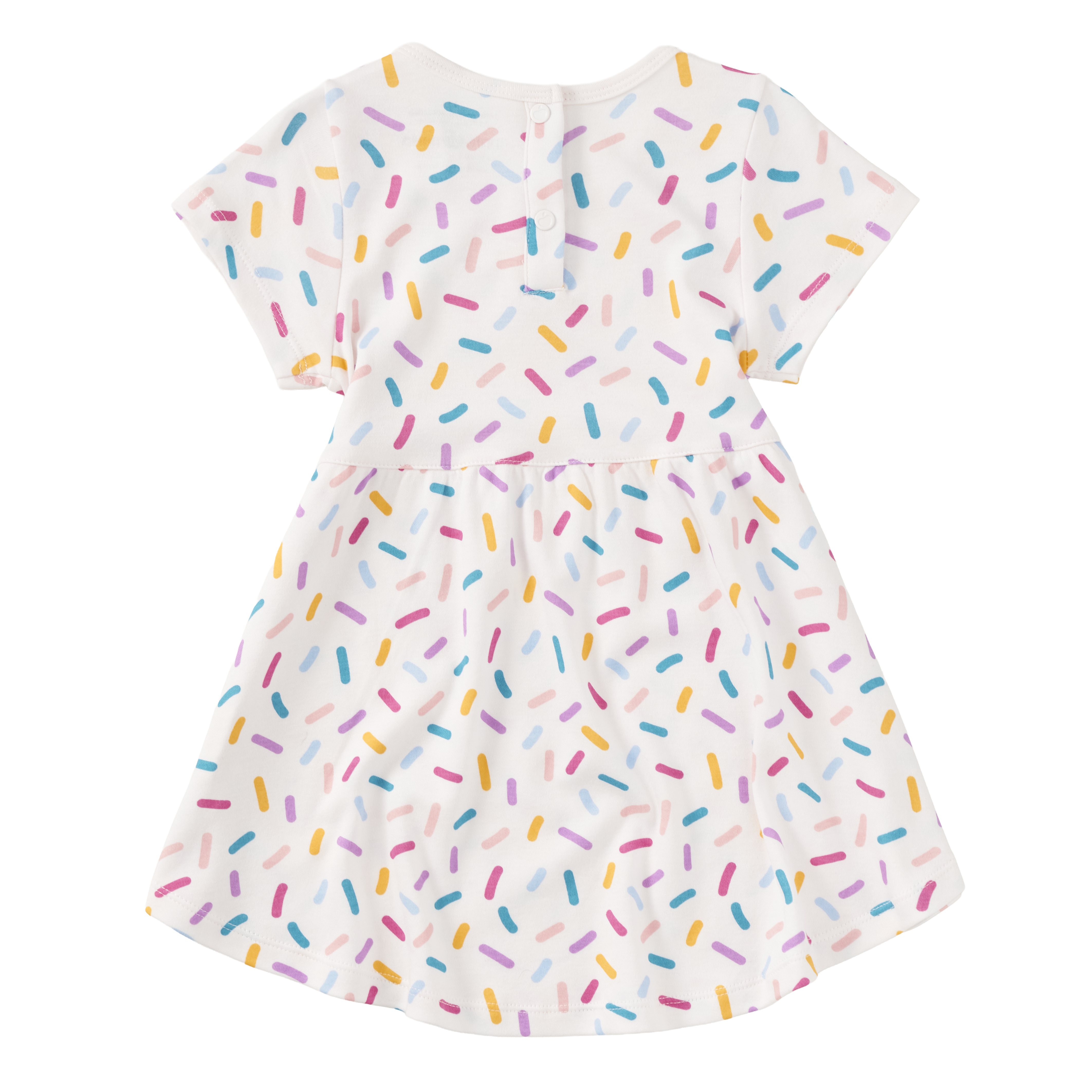 Bamboo Blend Short Sleeve Twirly Tee Dress - Sugar Rush
