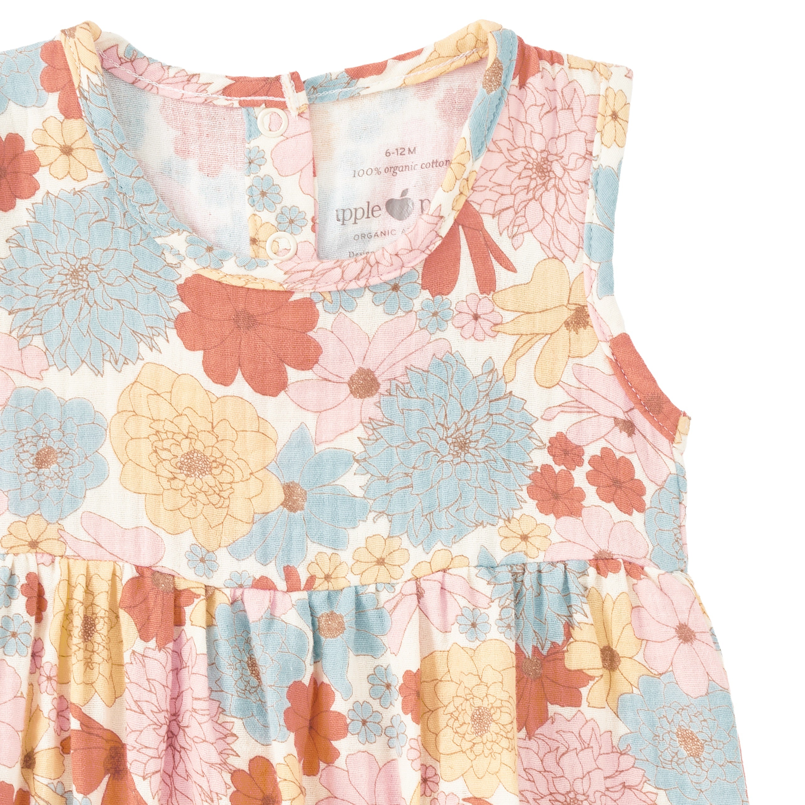 Muslin Bubble Romper – Wildflower Picnic