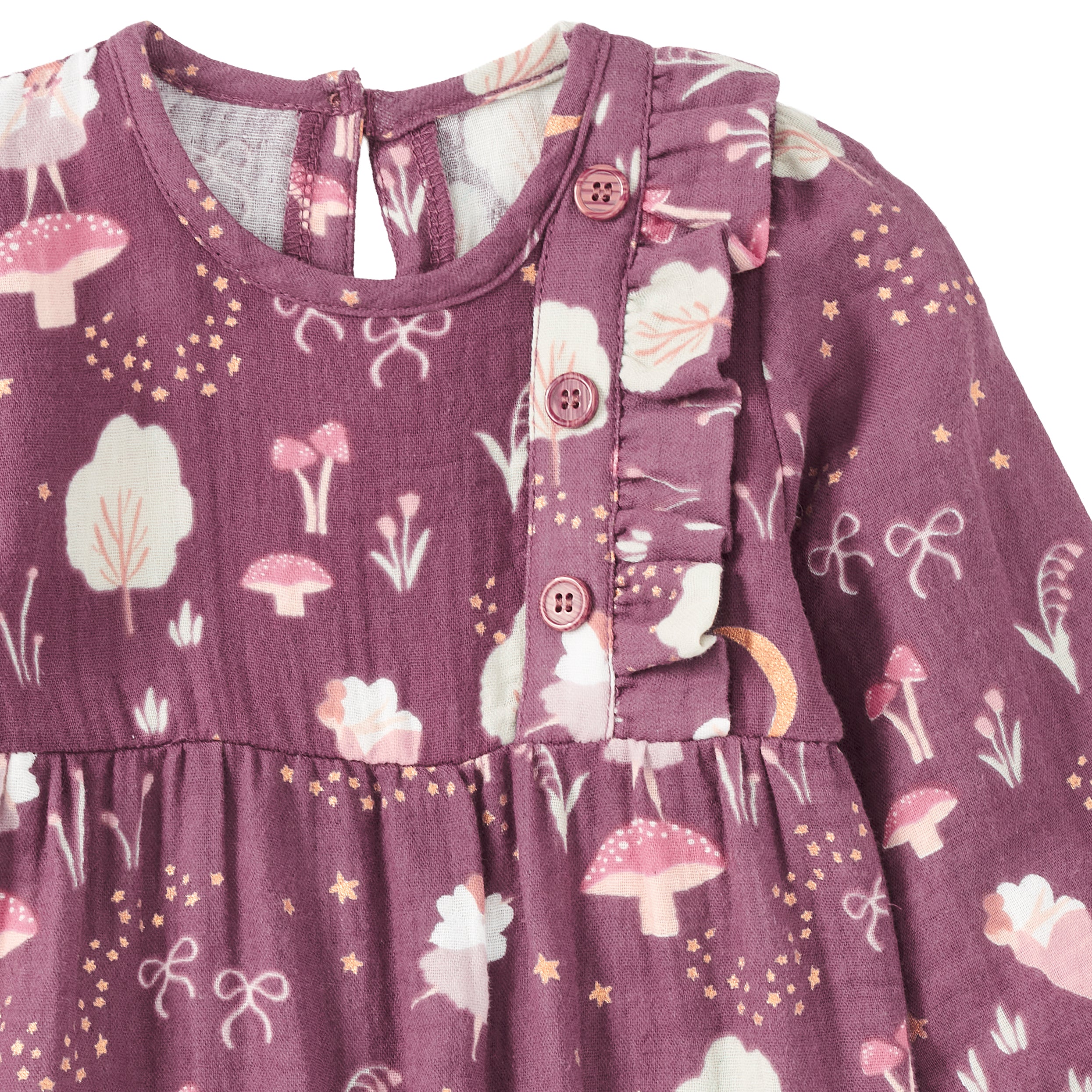 Muslin Heirloom Romper - Forest Fairies