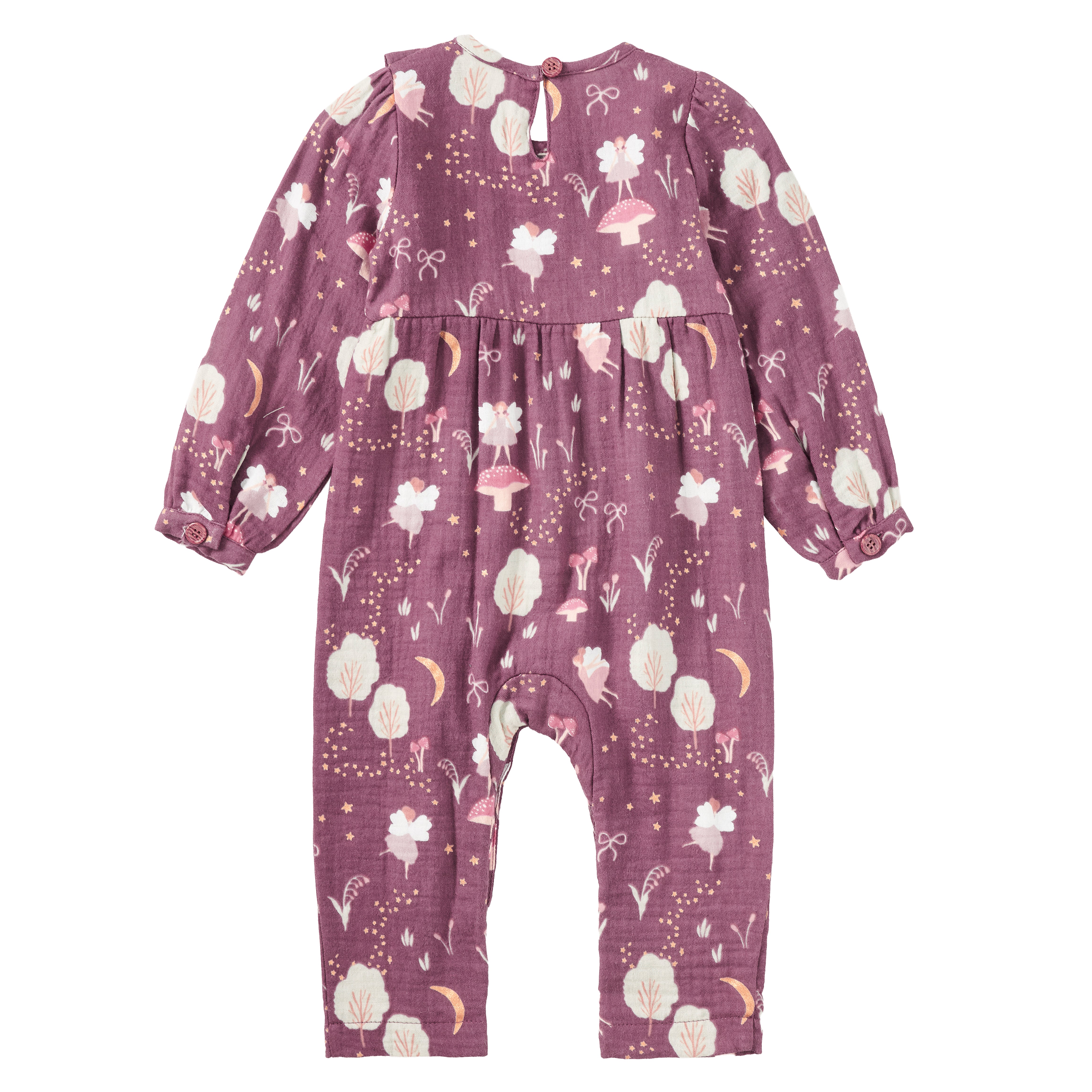 Muslin Heirloom Romper - Forest Fairies