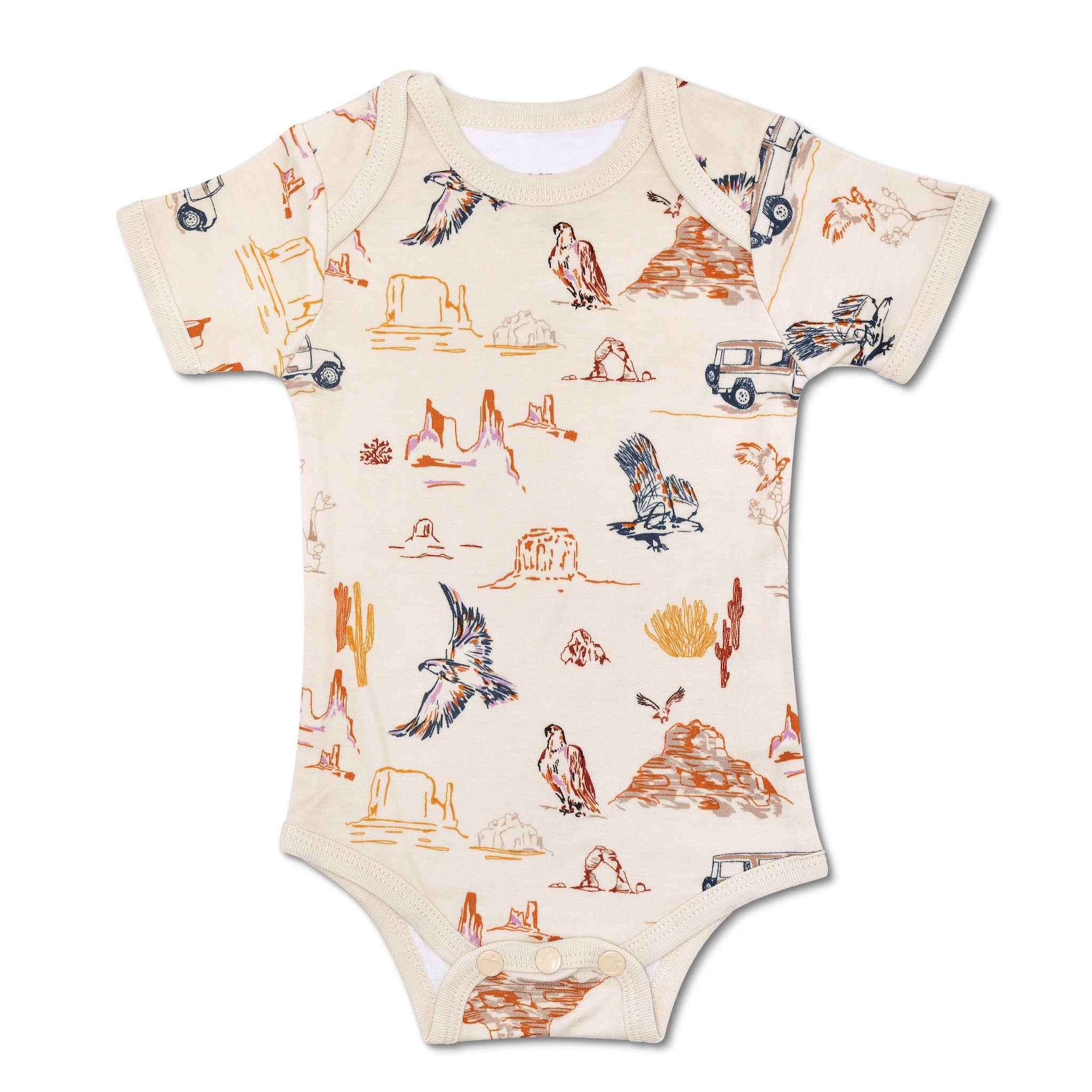 Bamboo Essential Onesie - Canyon
