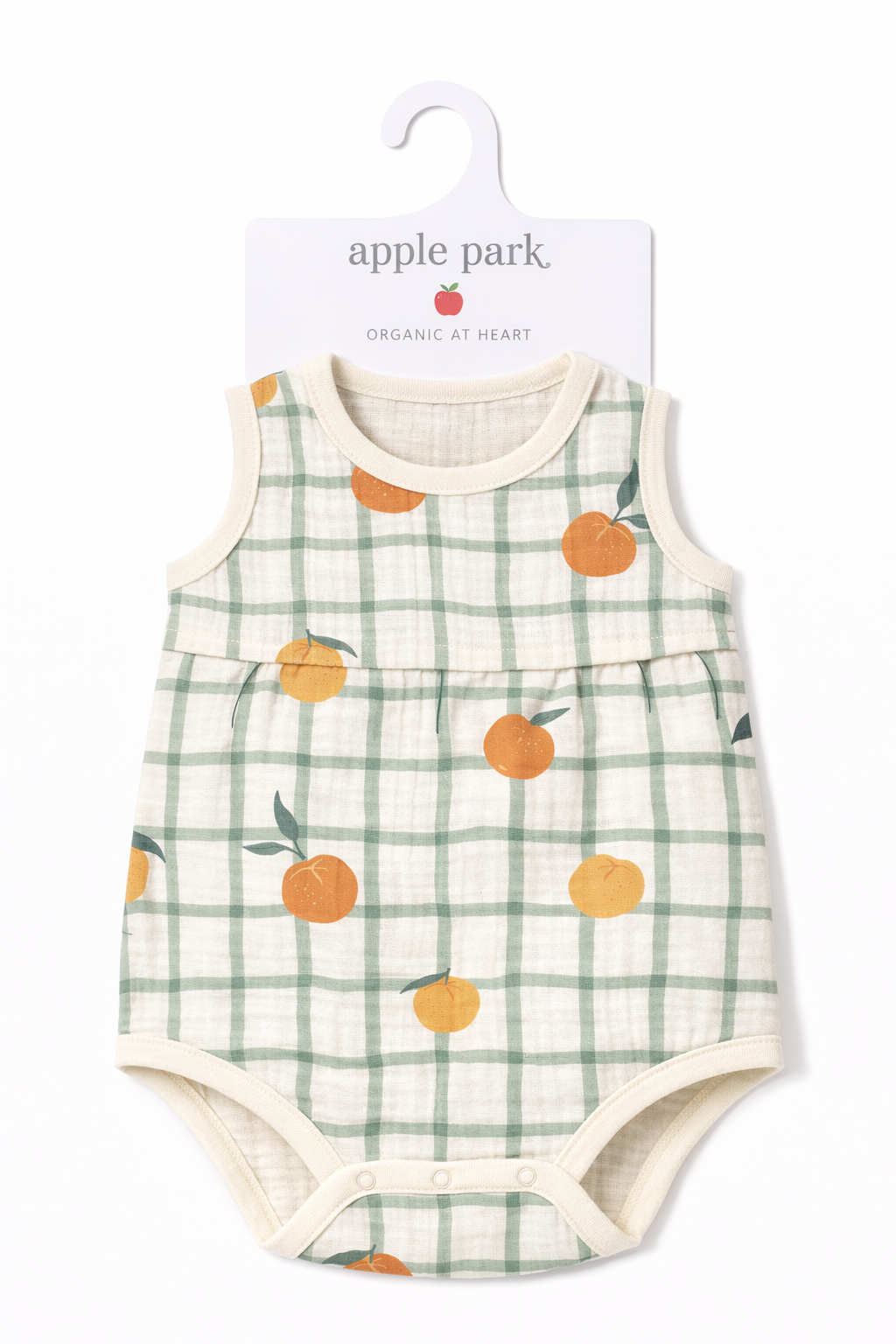 Doll Romper - Gingham Grove