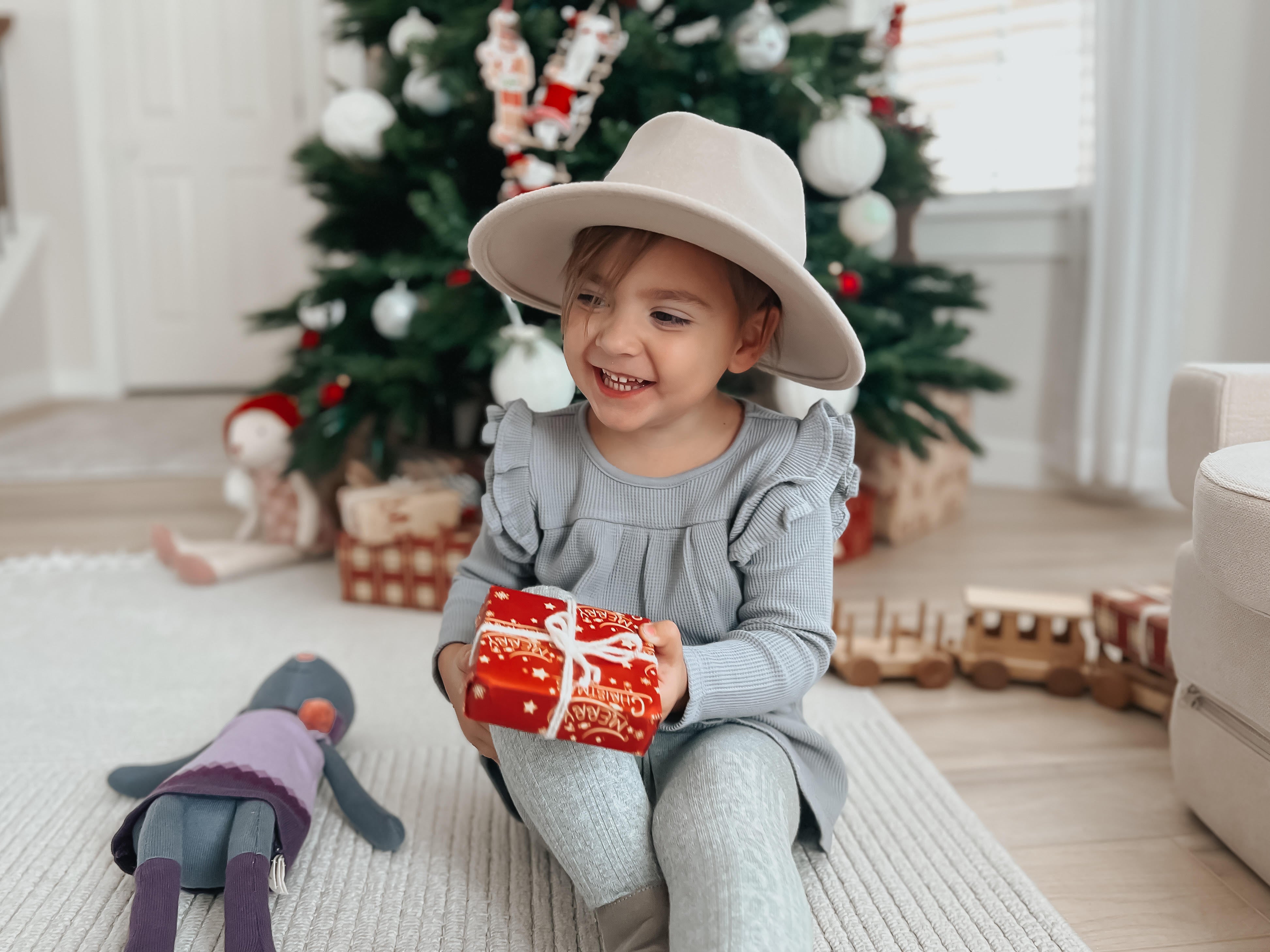 Knit Bunny Plush - Lila