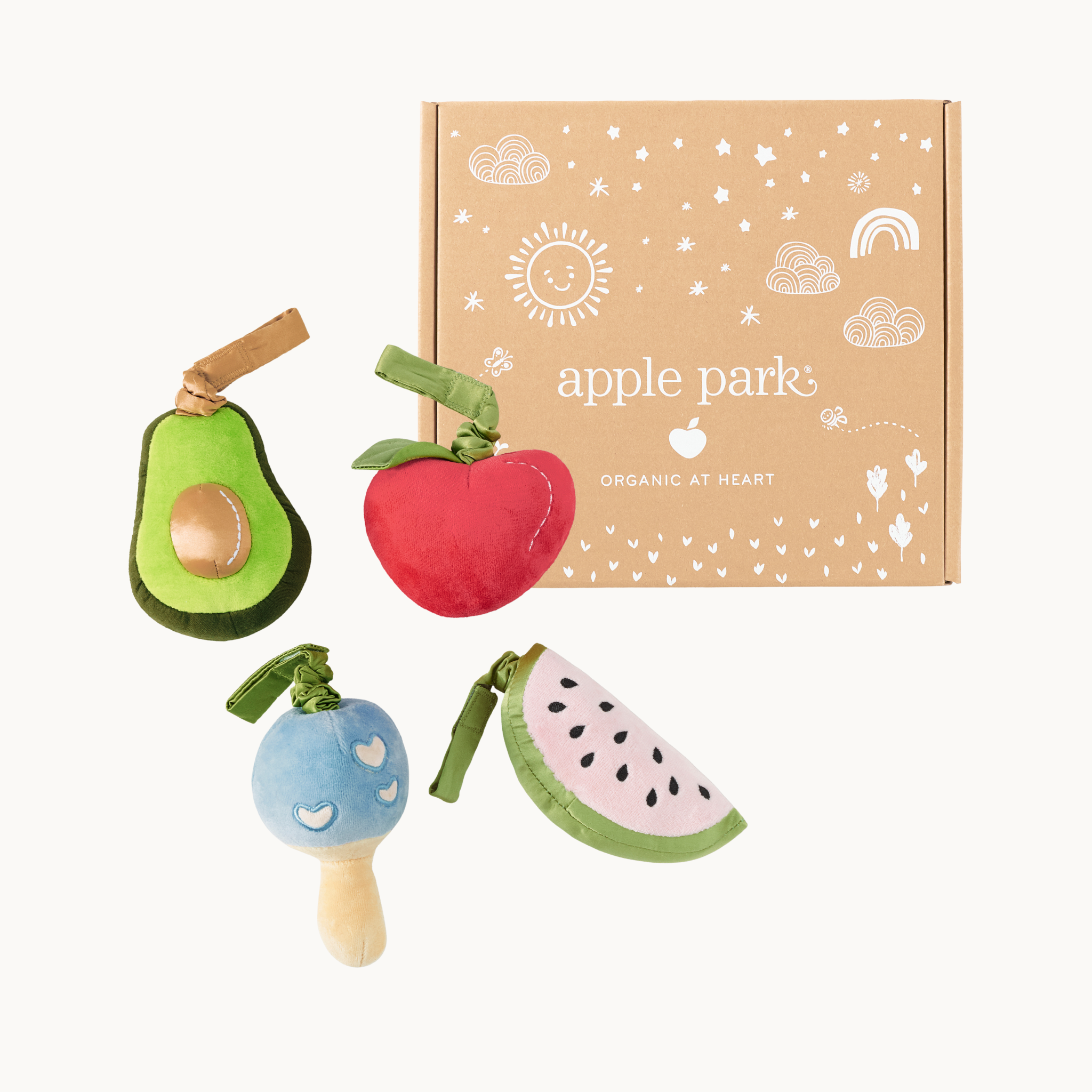 Organic Fruit Stroller Toy Collection