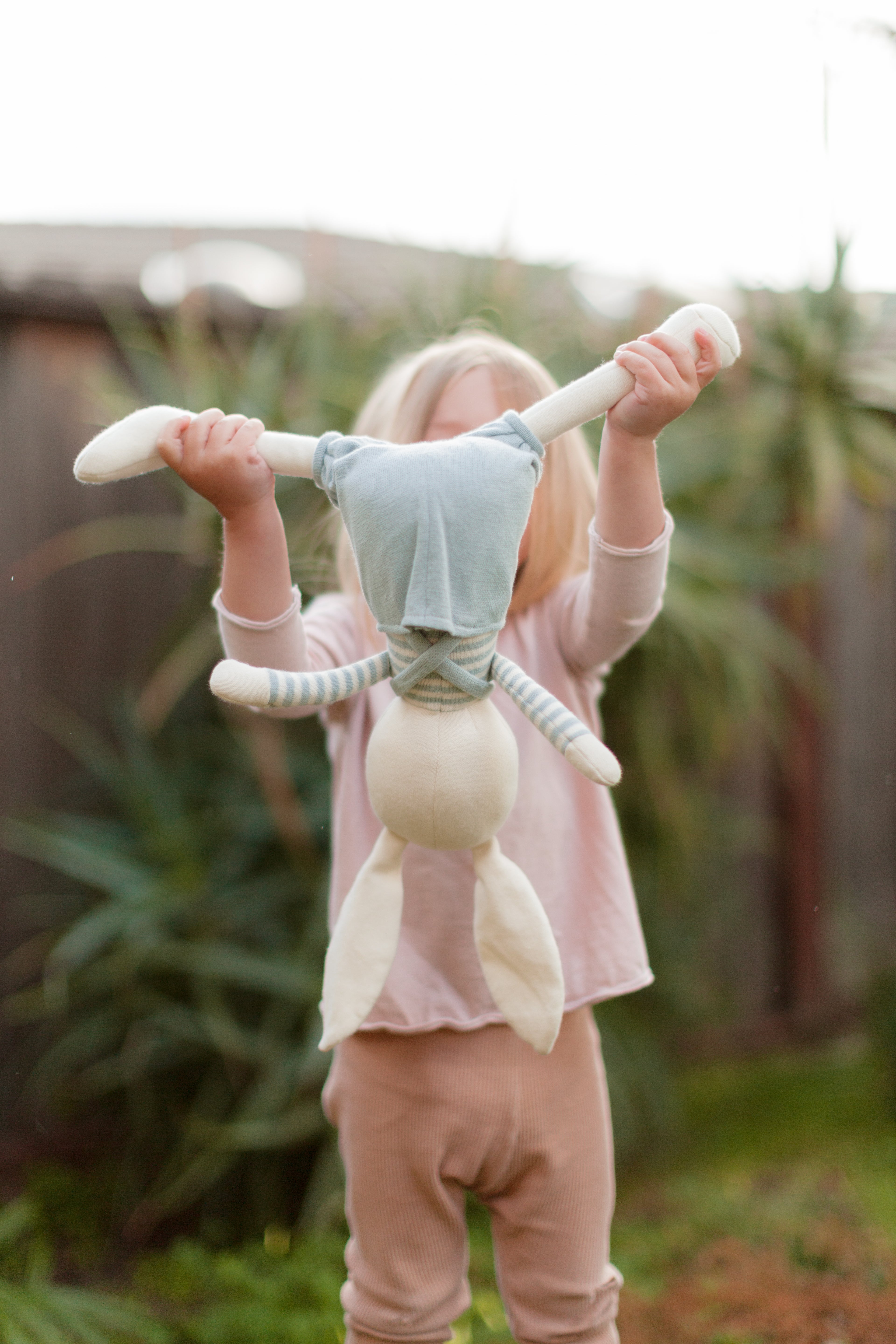 Knit Bunny Plush - Finn