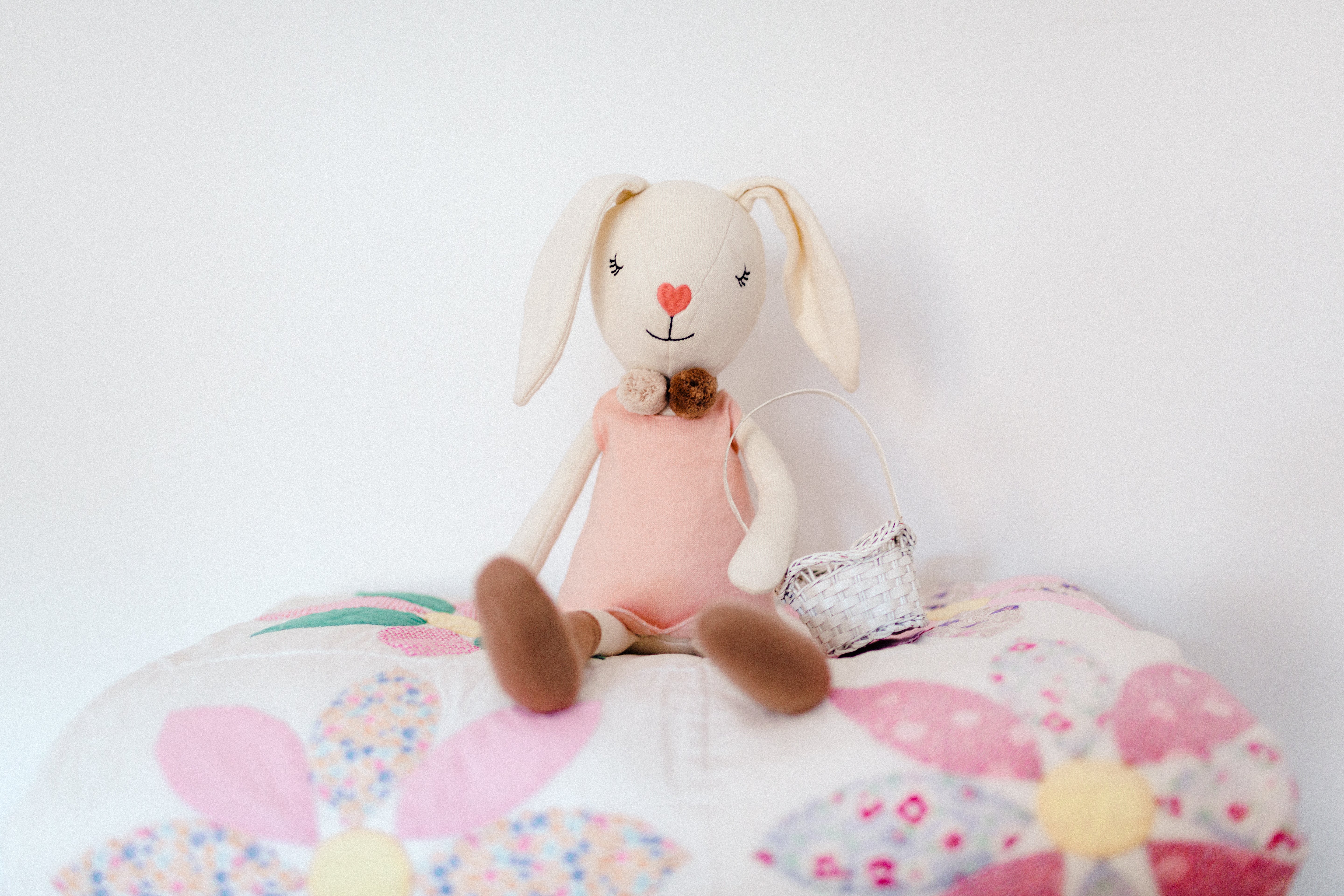 Knit Bunny Plush - Charlotte