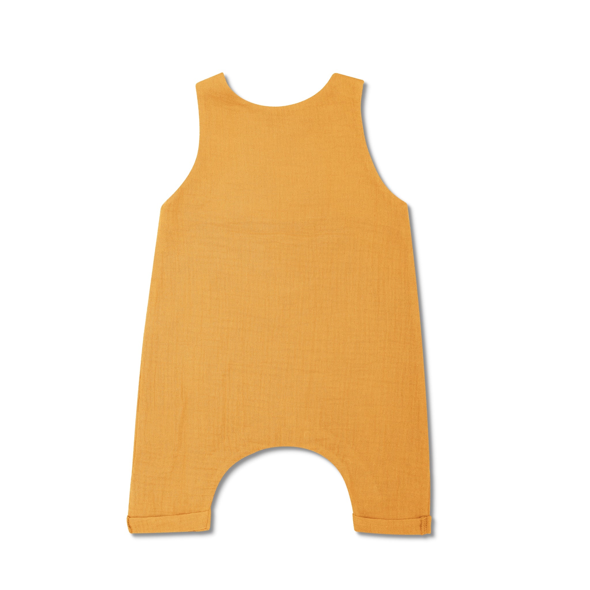 Muslin Jumpsuit - Mustard