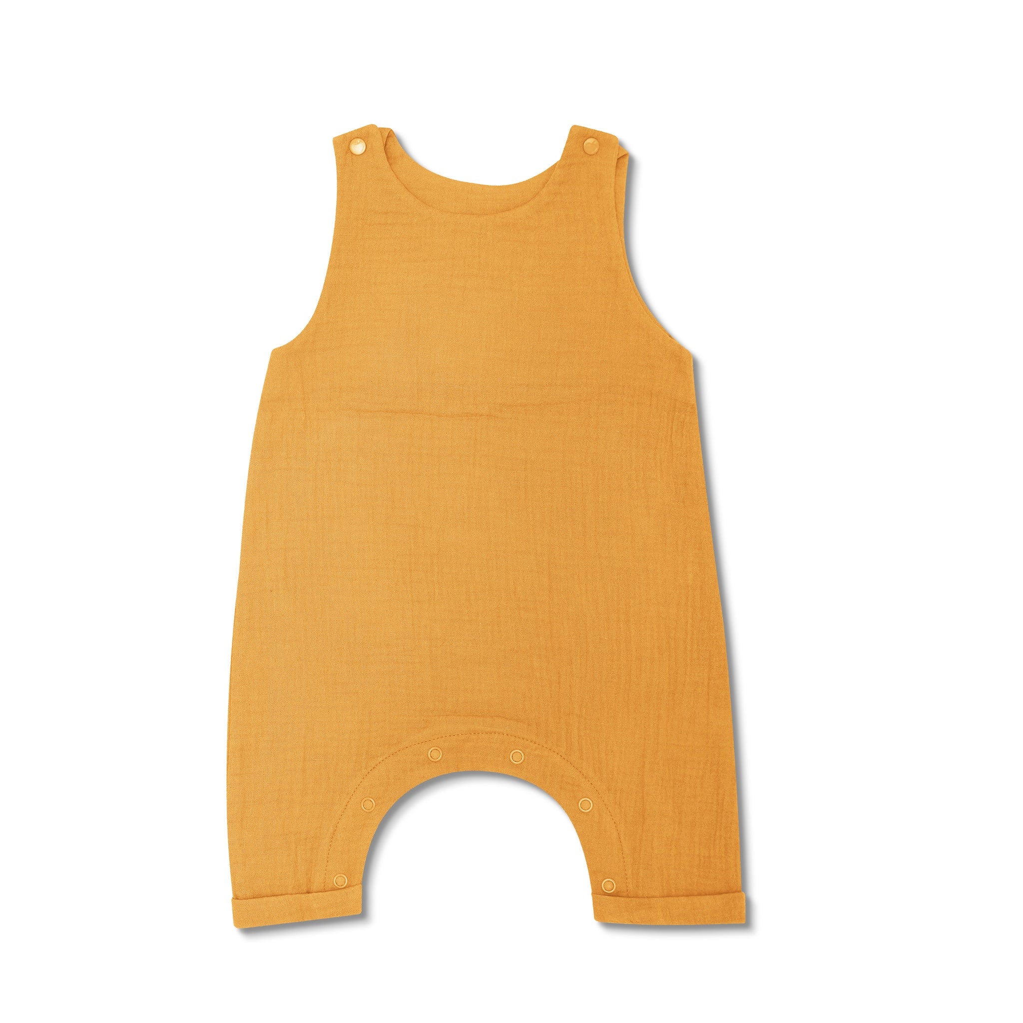 Muslin Jumpsuit - Mustard