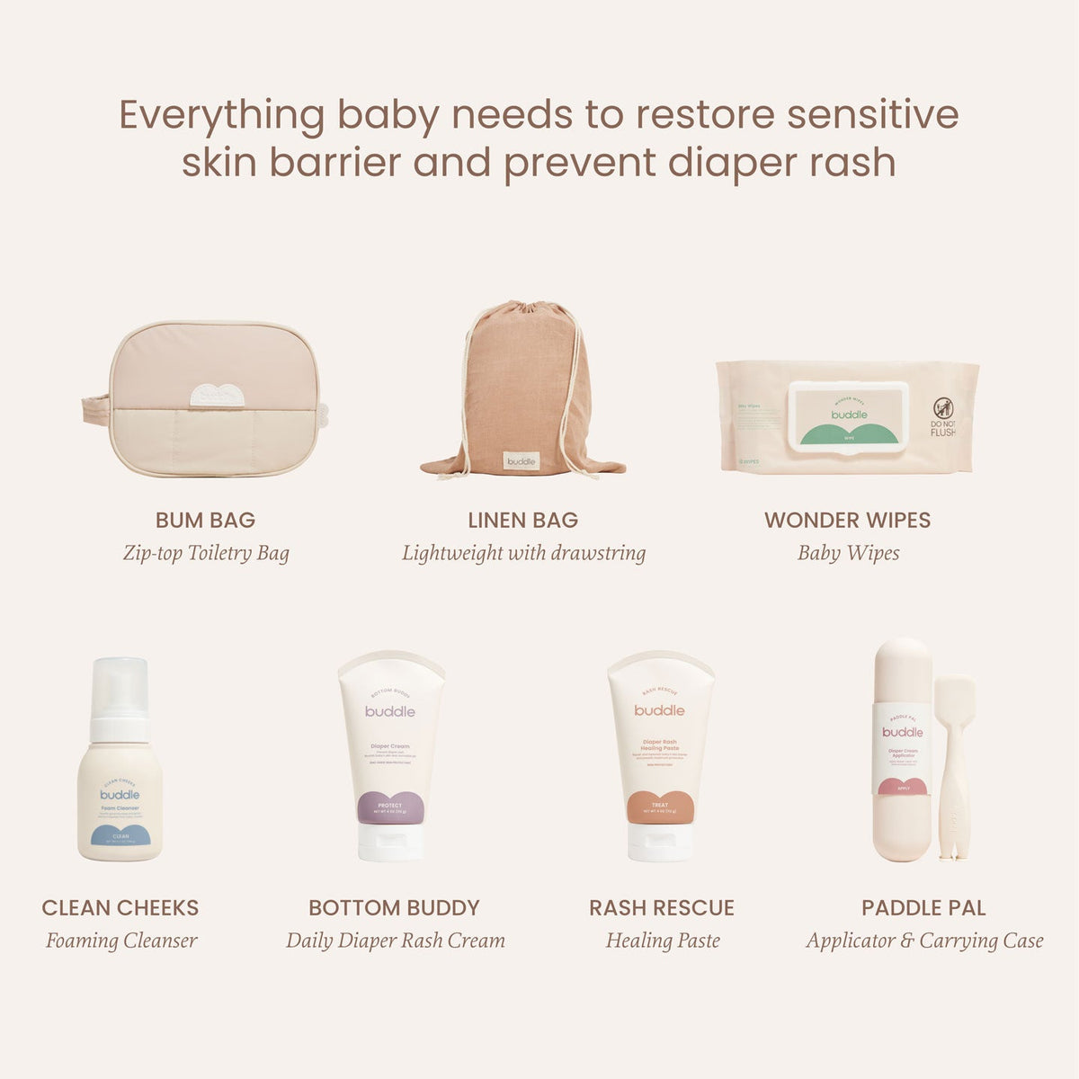 Buddle Ultimate Diaper Skincare Kit main image 0