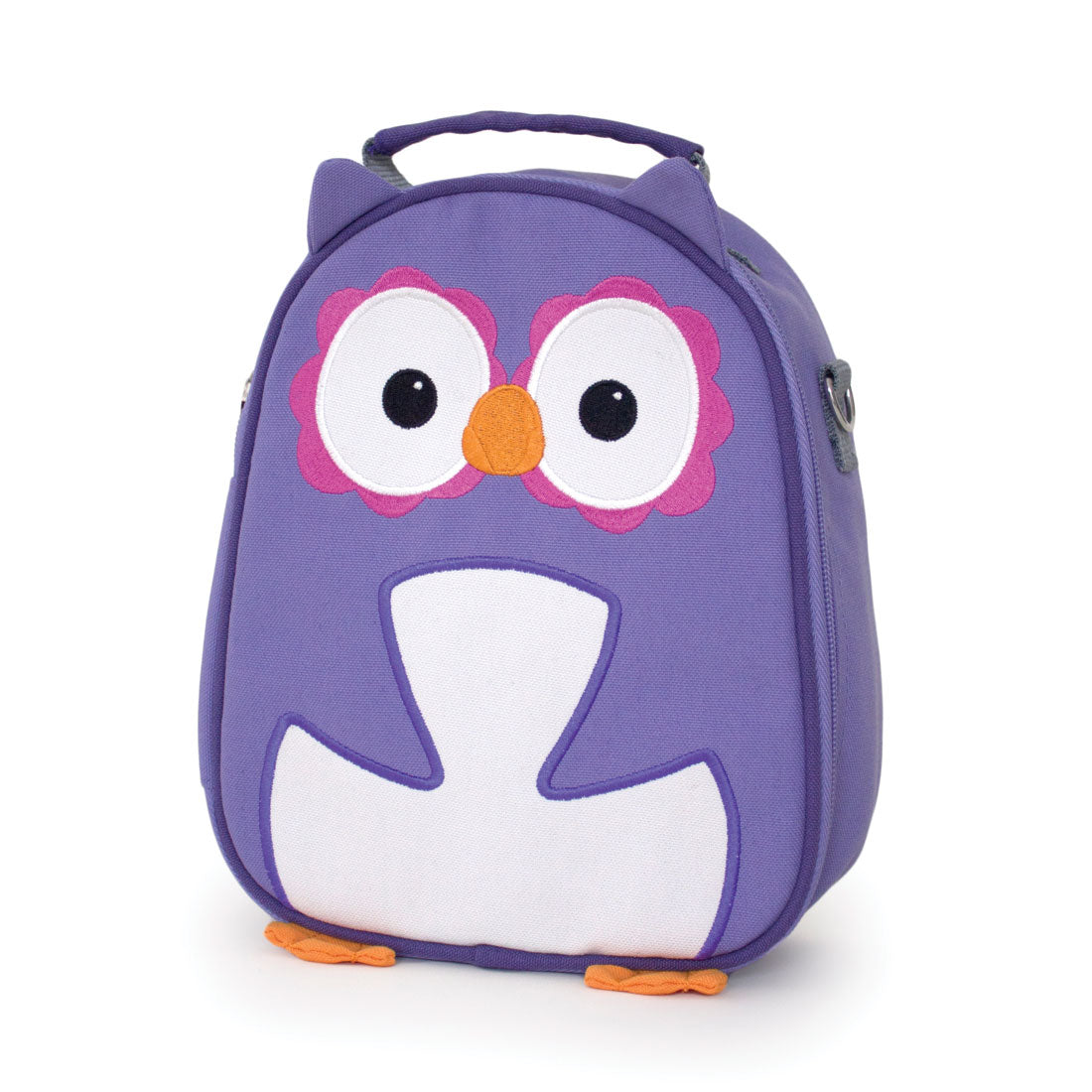 Recycled Fabric Lunch Pack - Purple Owl