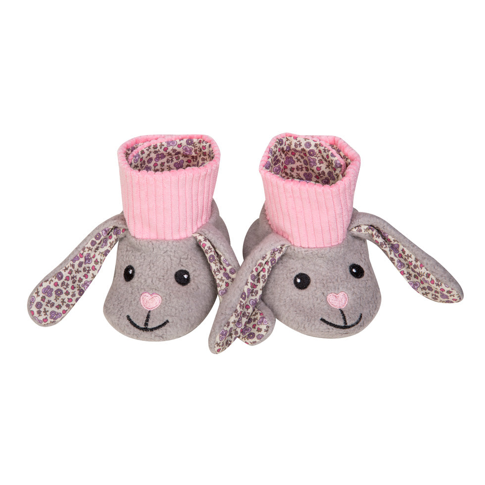 Patterned booties - Bunny