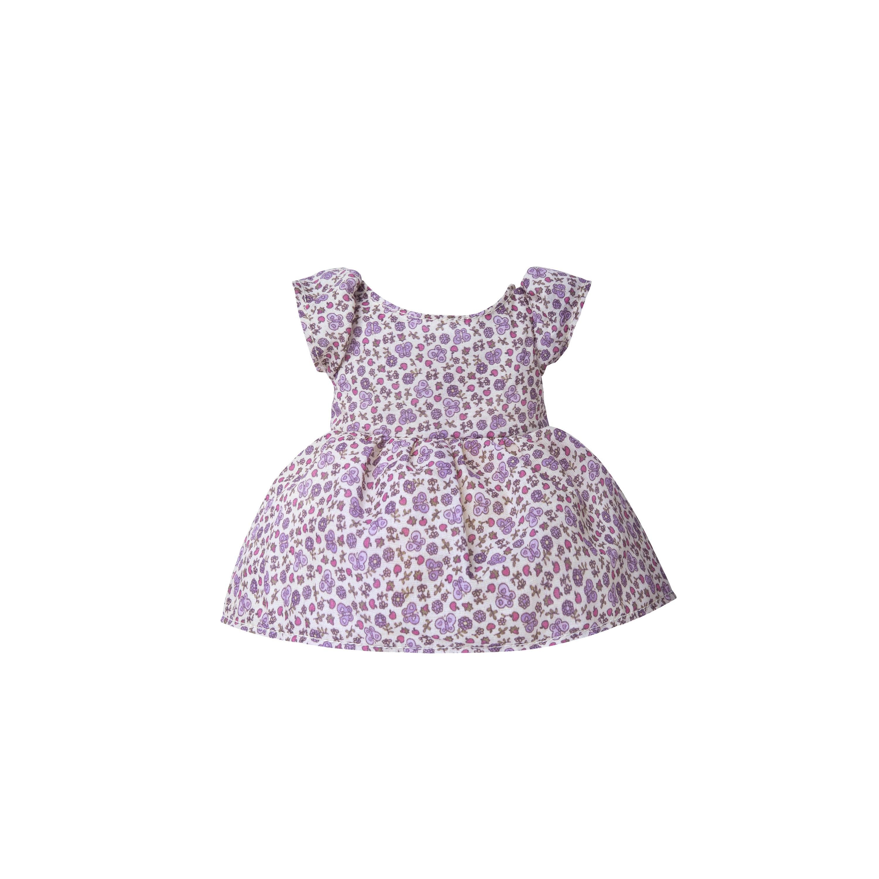 Apple Park Kids - Mia in Purple Floral Dress