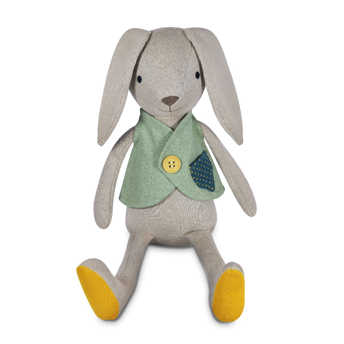 Knit Bunny Plush - Luca