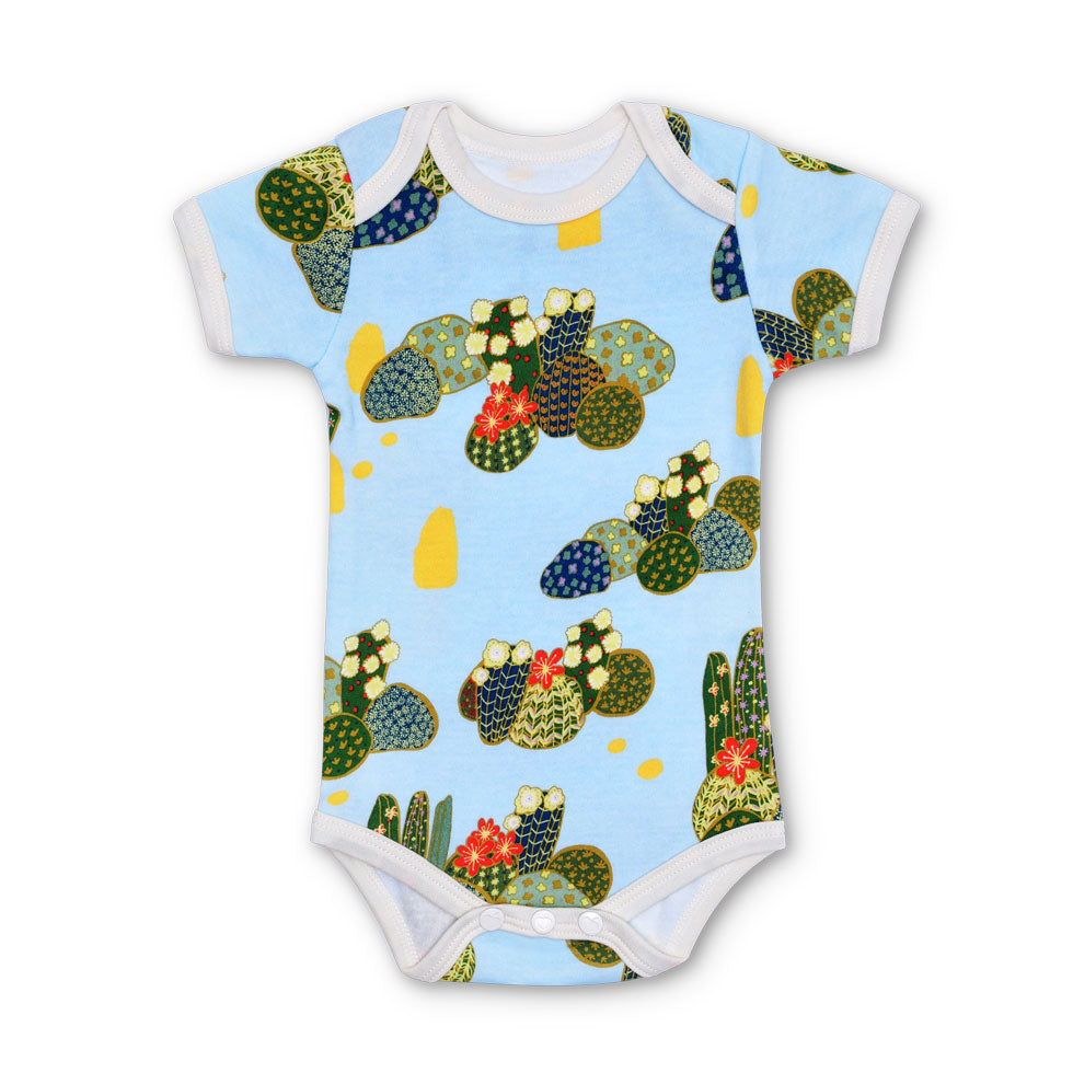 Lala Curio Essential Onesie - Joshua Tree Desert Blue